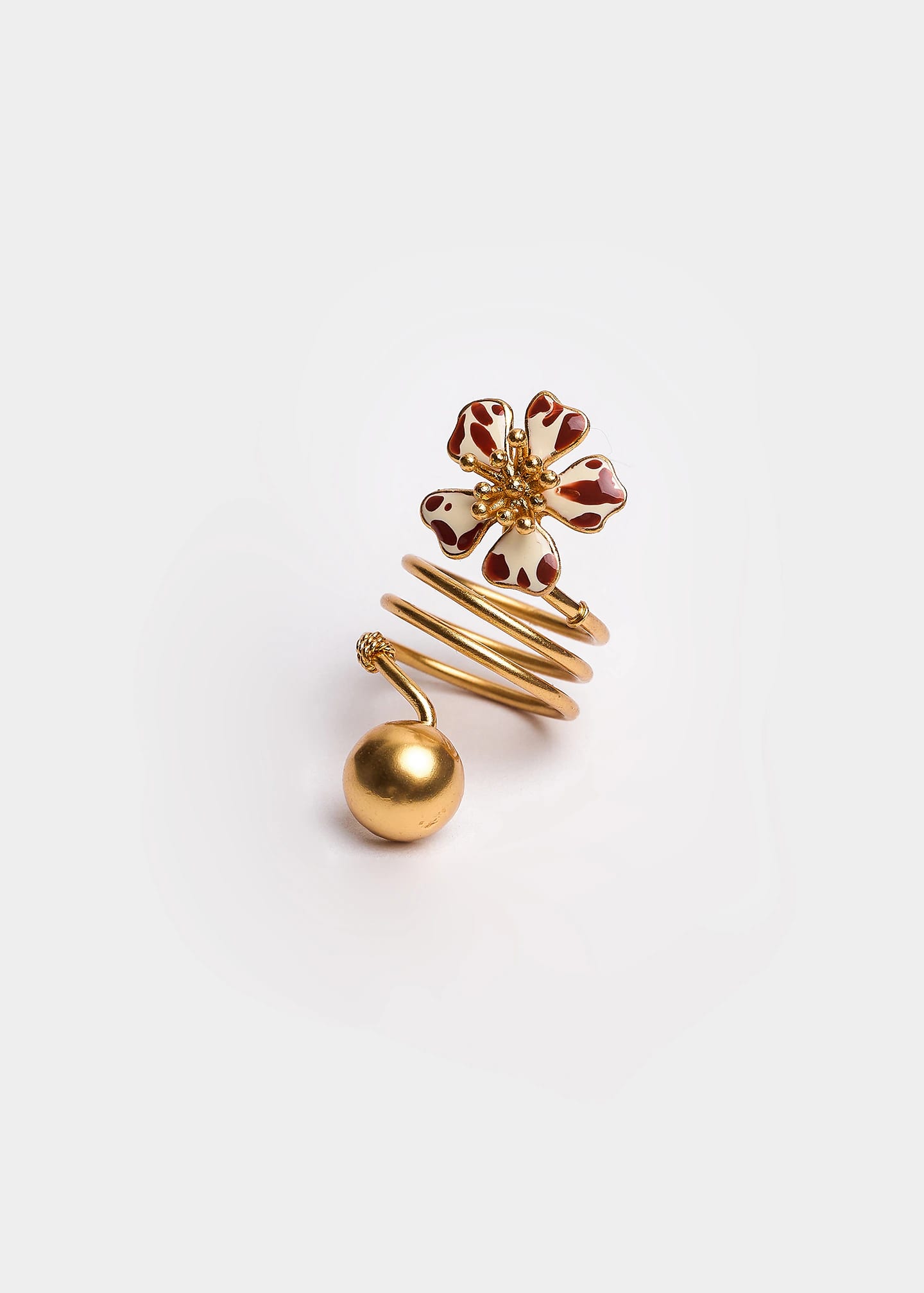 Anillo Aurora Mini espiral Butter - imagen 1