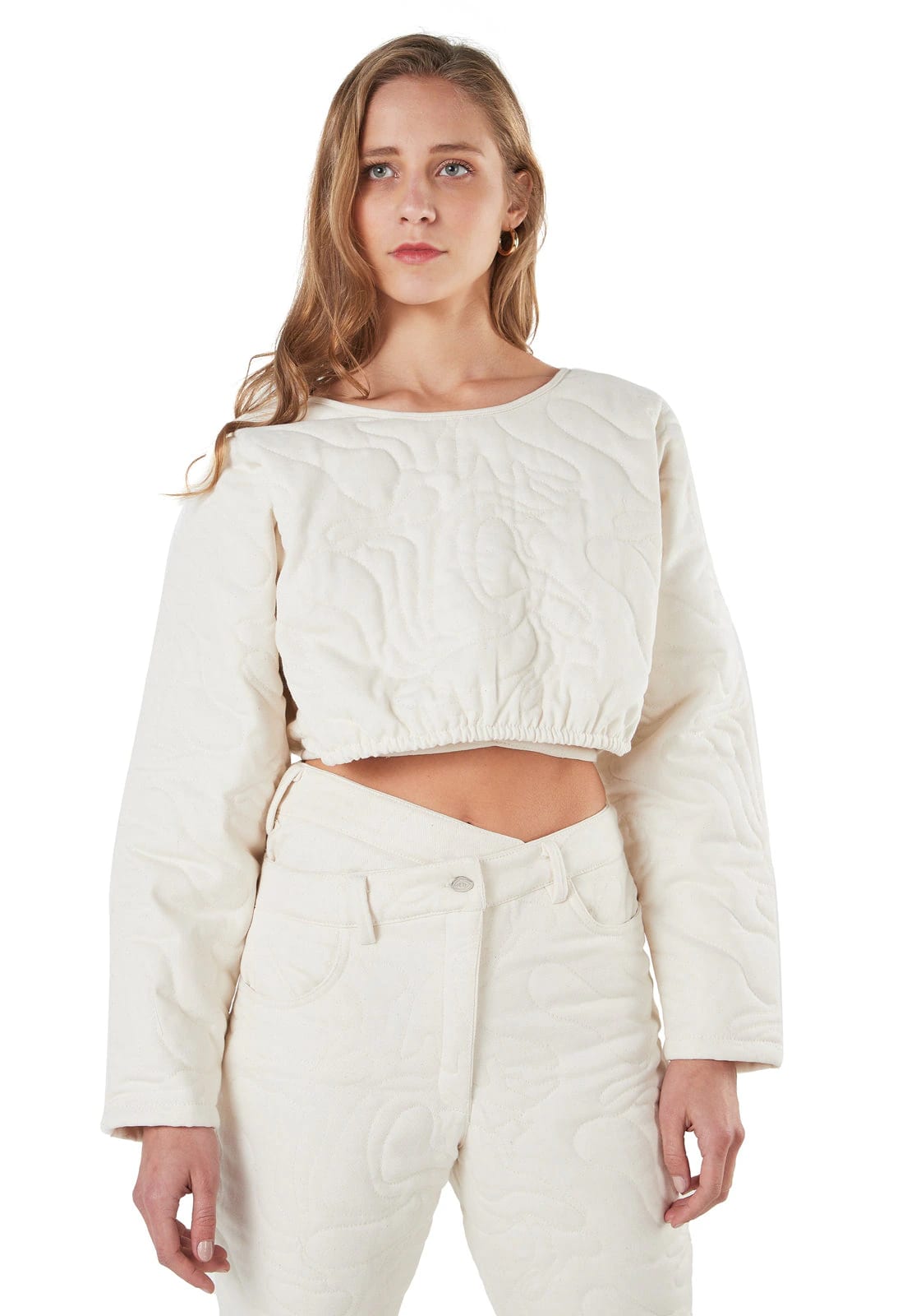 Claude Puffy Shirt Cream - imagen 7