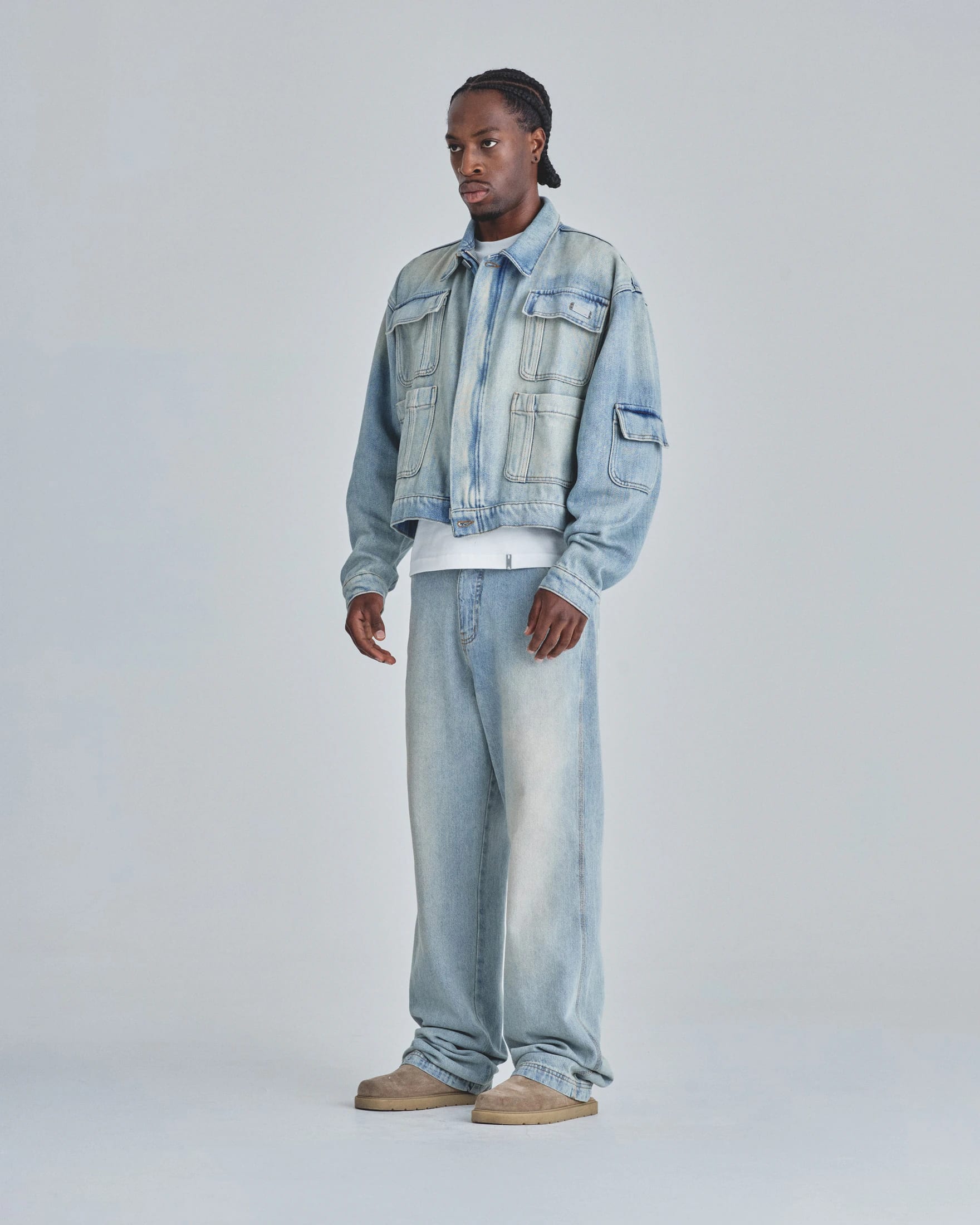 Line Basic Slim Fit Jeans Light Blue - imagen 5