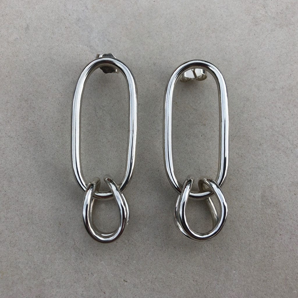 ARETES LINK PLATA - imagen 3