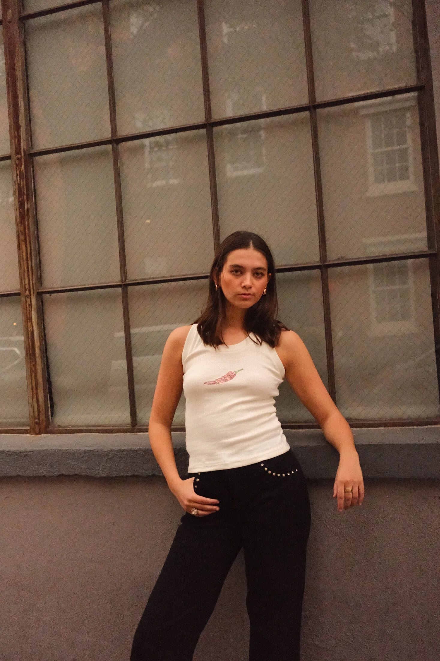 White Chilli Tank Top - imagen 3