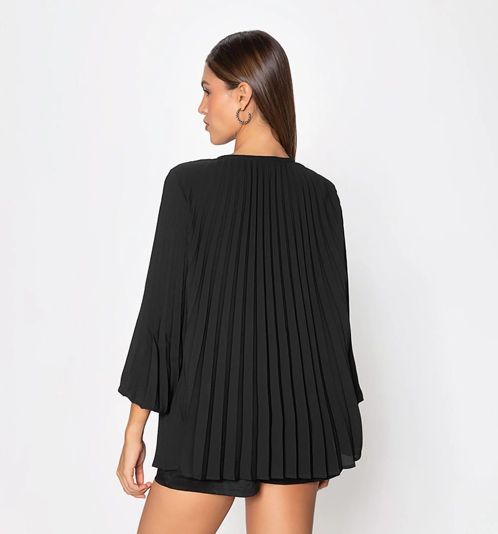 Blusa  plizada - imagen 3