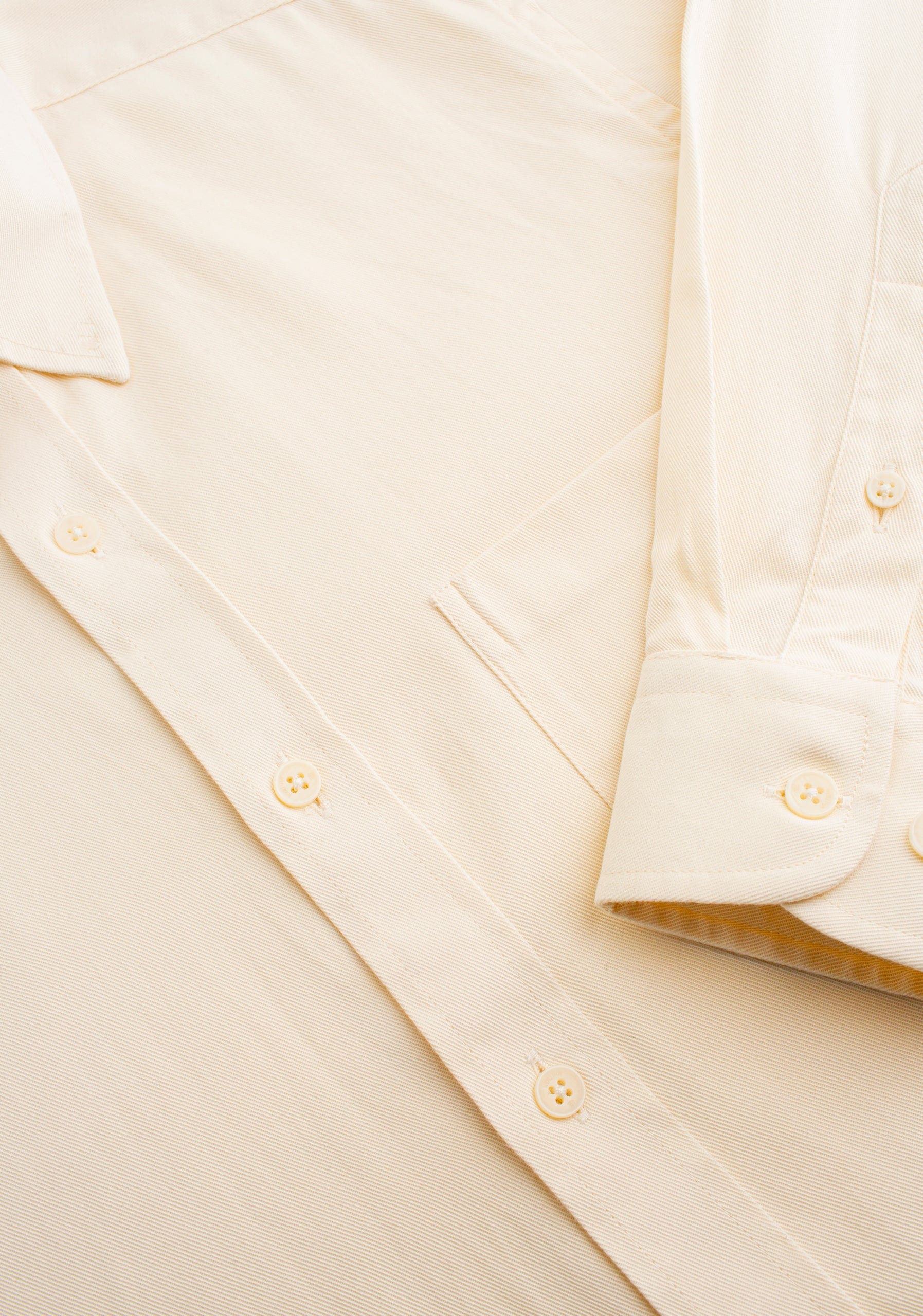 Camisa H Hamilton Tencel Beige - imagen 2