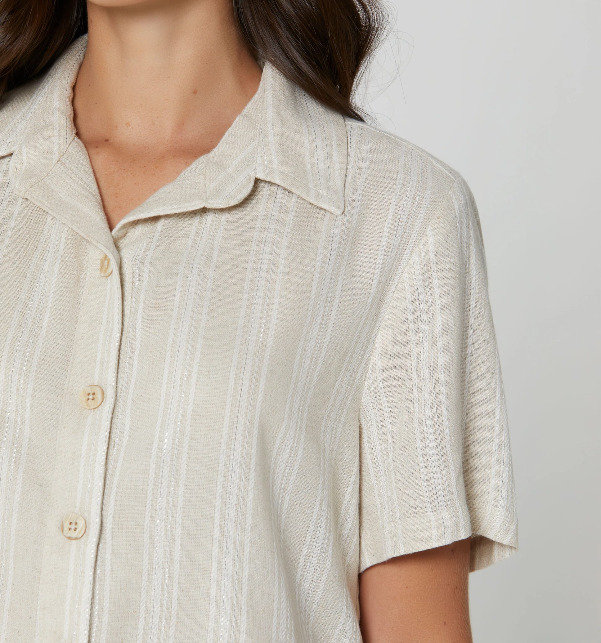 Blusa boxy manga corta - imagen 4