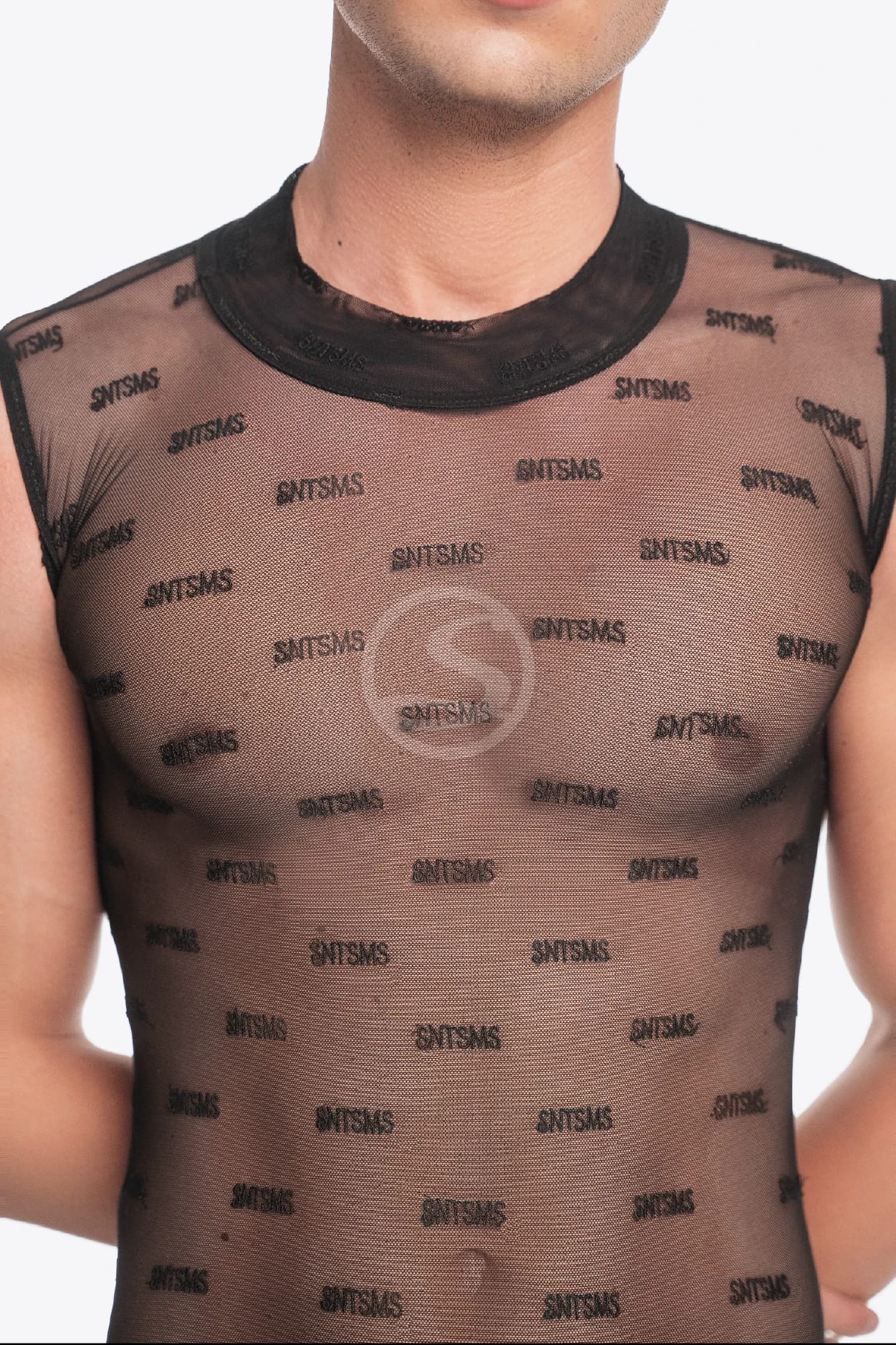 Mesh Orosho Negro Santísimas Men Ref. S-564 - imagen 3