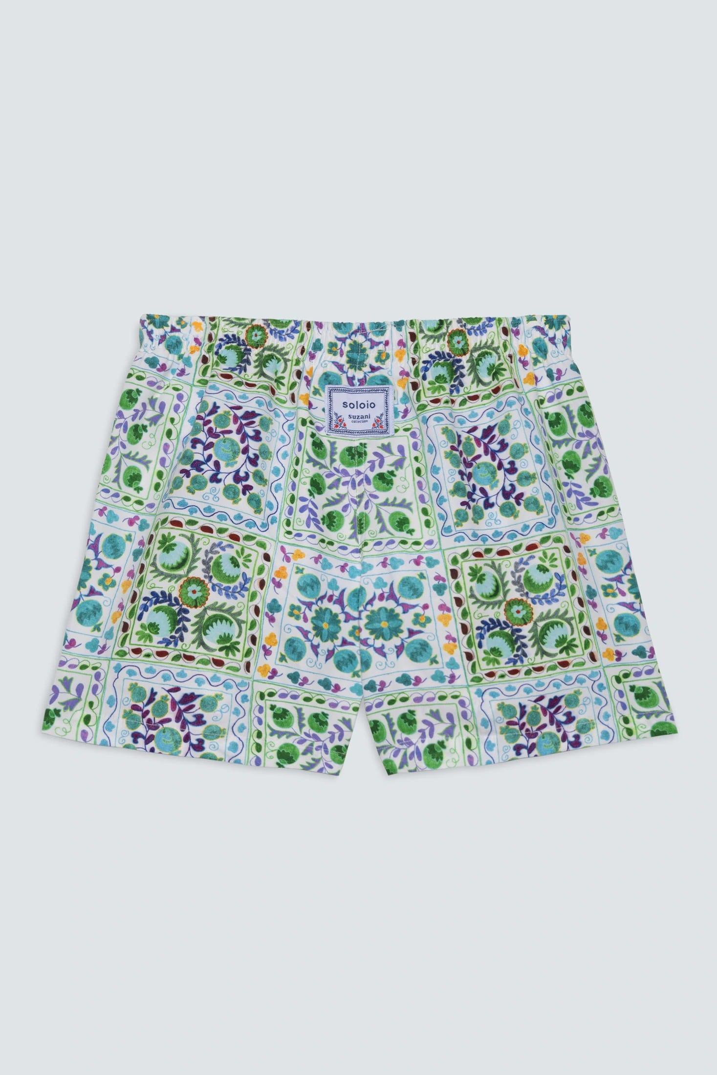 Men's suzani swim trunk green - imagen 5