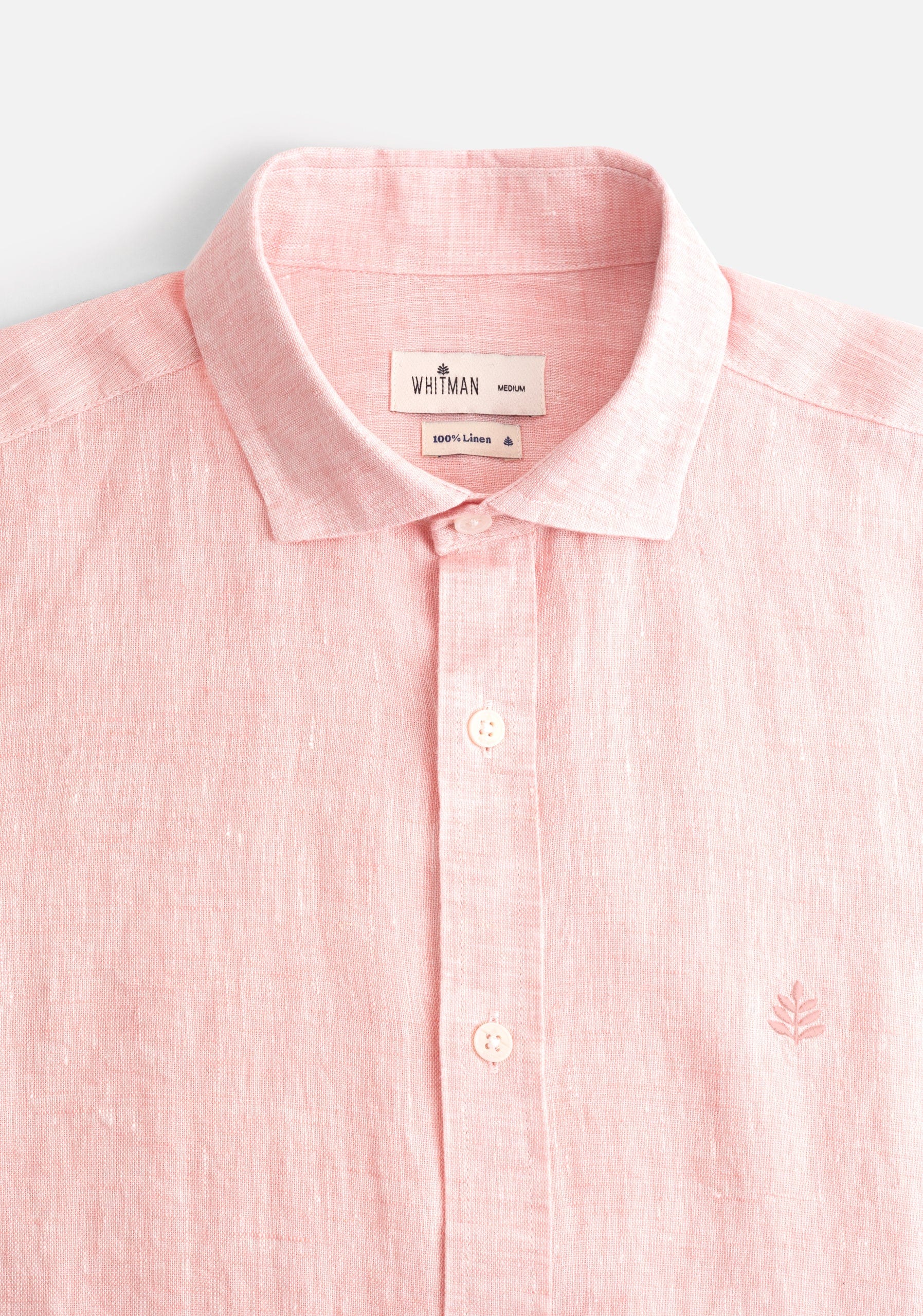 Camisa Lino CF Rosado L-Atn - imagen 2