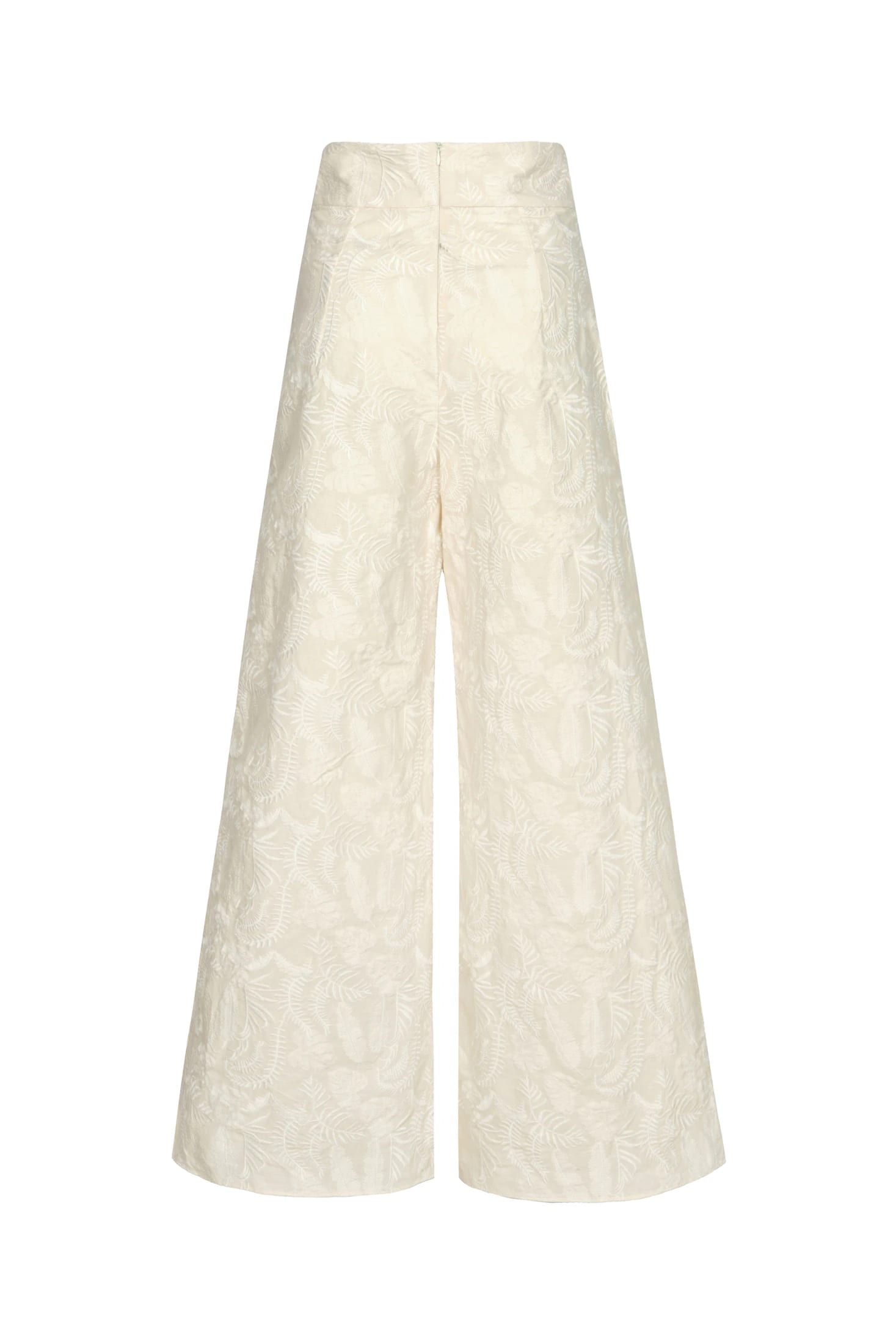 Fiol Canvas Embroidered Pants / Ecru - imagen 4