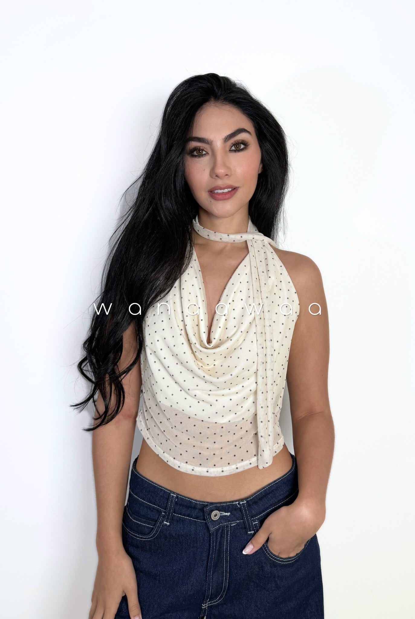 BLUSA MOKA POLKA DOTS - imagen 1