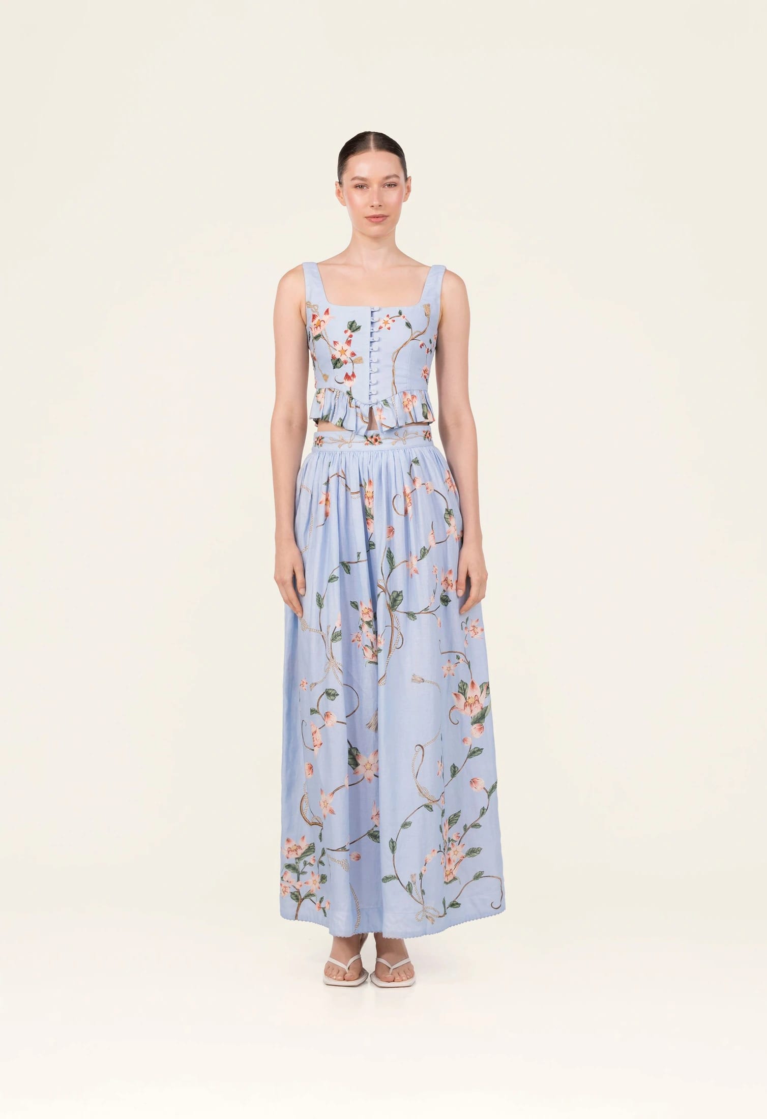 Tangelo Navegante Maxi Skirt - imagen 5