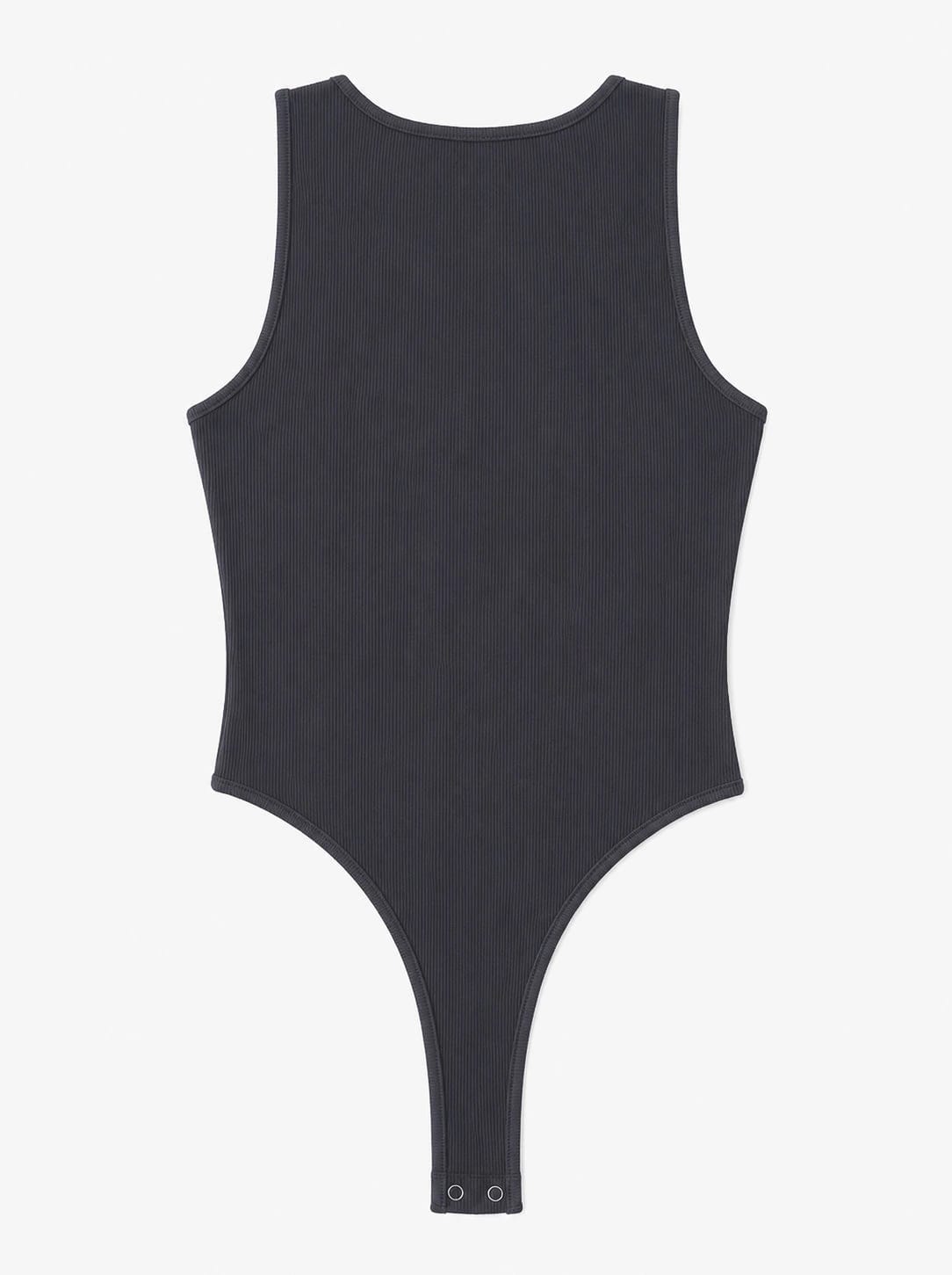 HALF BUTTON BODY - DARK GRAY - imagen 3