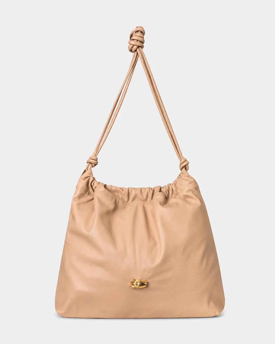 Le Sac G Beige Leather Bag - imagen 1
