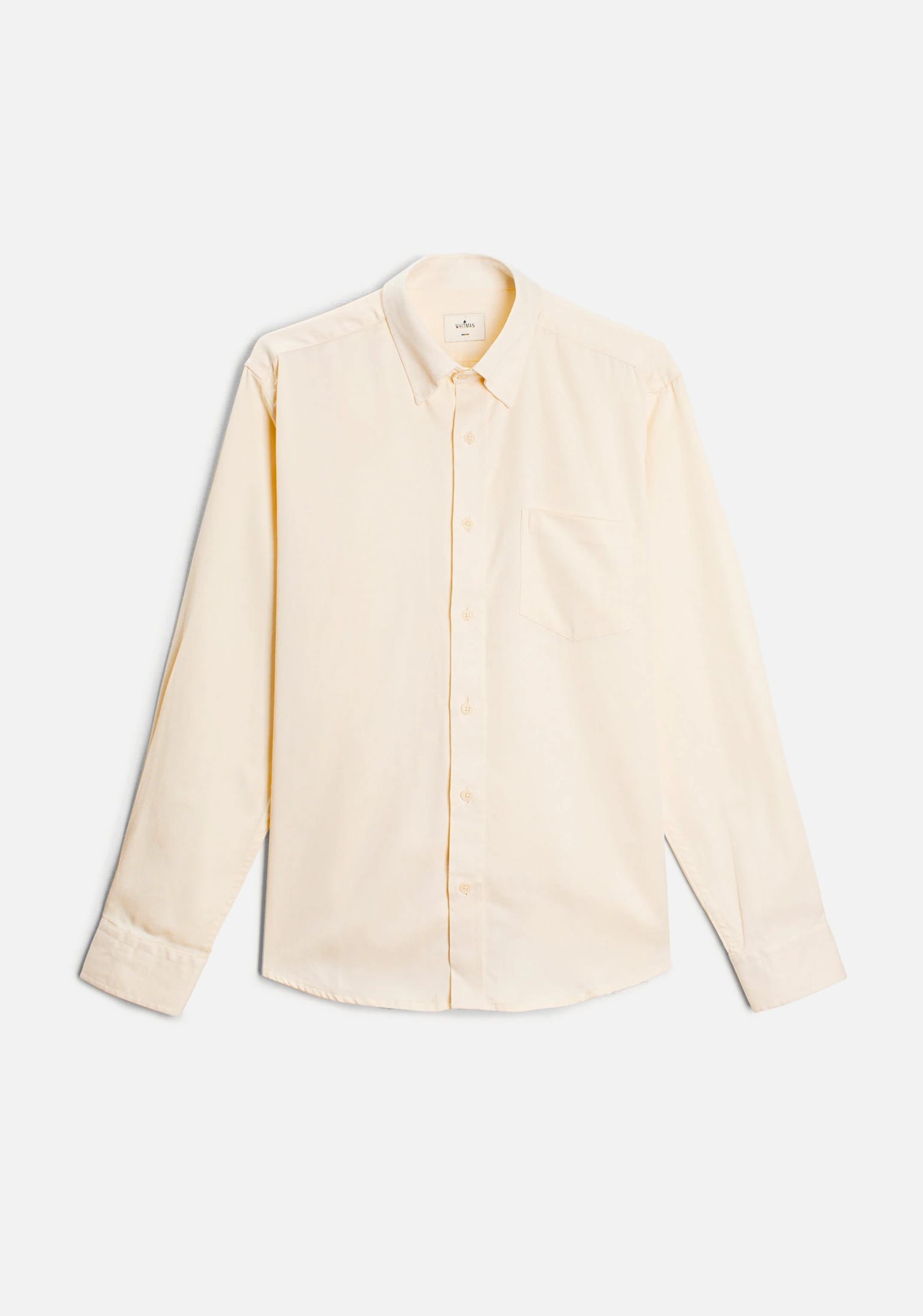Camisa H Hamilton Tencel Beige - imagen 1