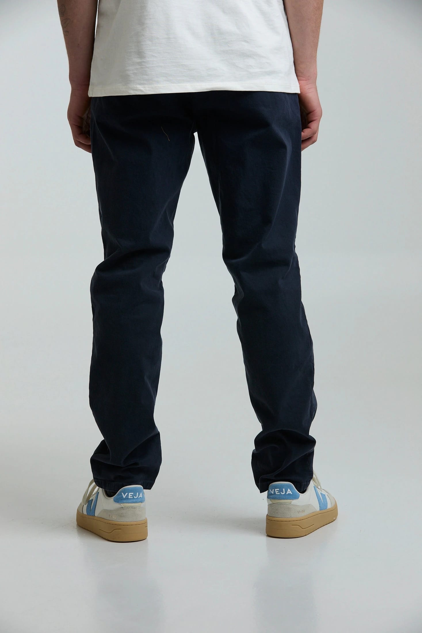 Pantalón de drill azul oscuro - imagen 2