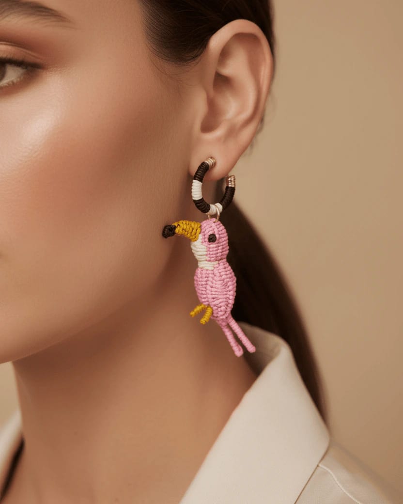 Clarte Hoops + Removable Charm - imagen 6