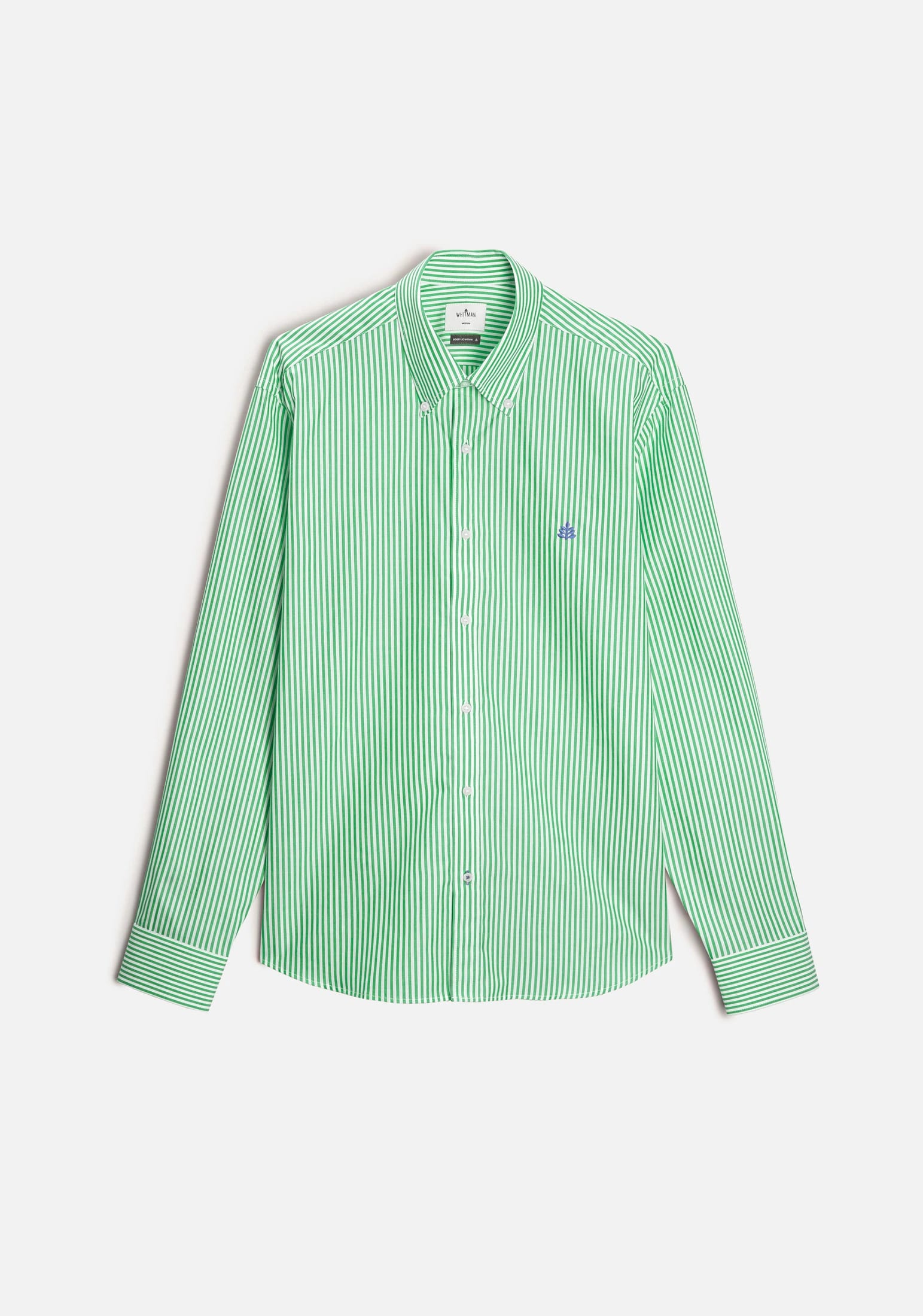 Camisa H CBD Rayas L-Azl Verde - imagen 1