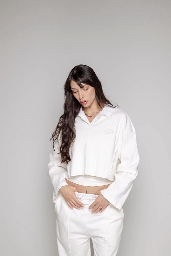 Buzo Dama Courage Tipo Polo-Beige - imagen 6