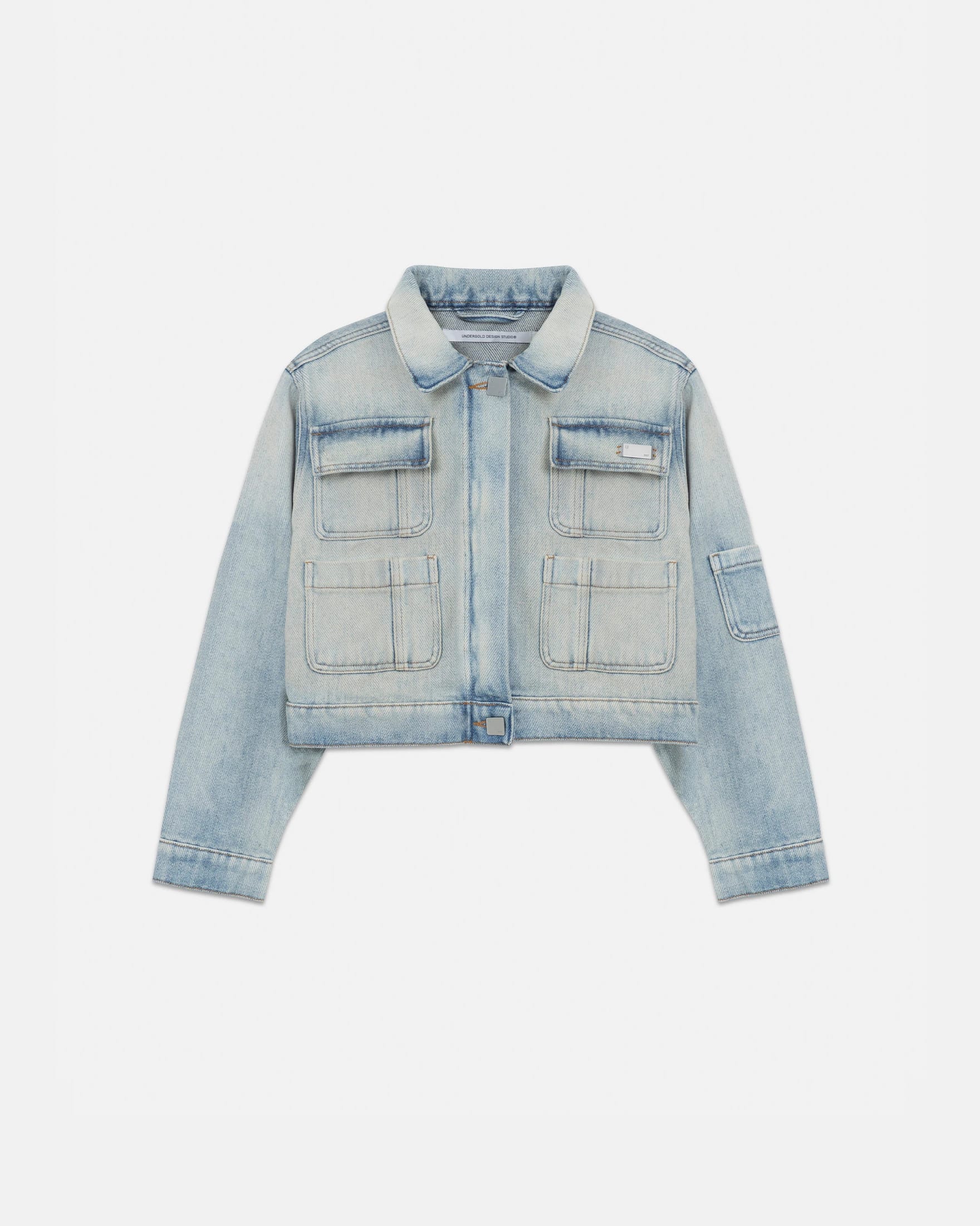 W Line Basic Multipocket Jacket Dirty Ice - imagen 1