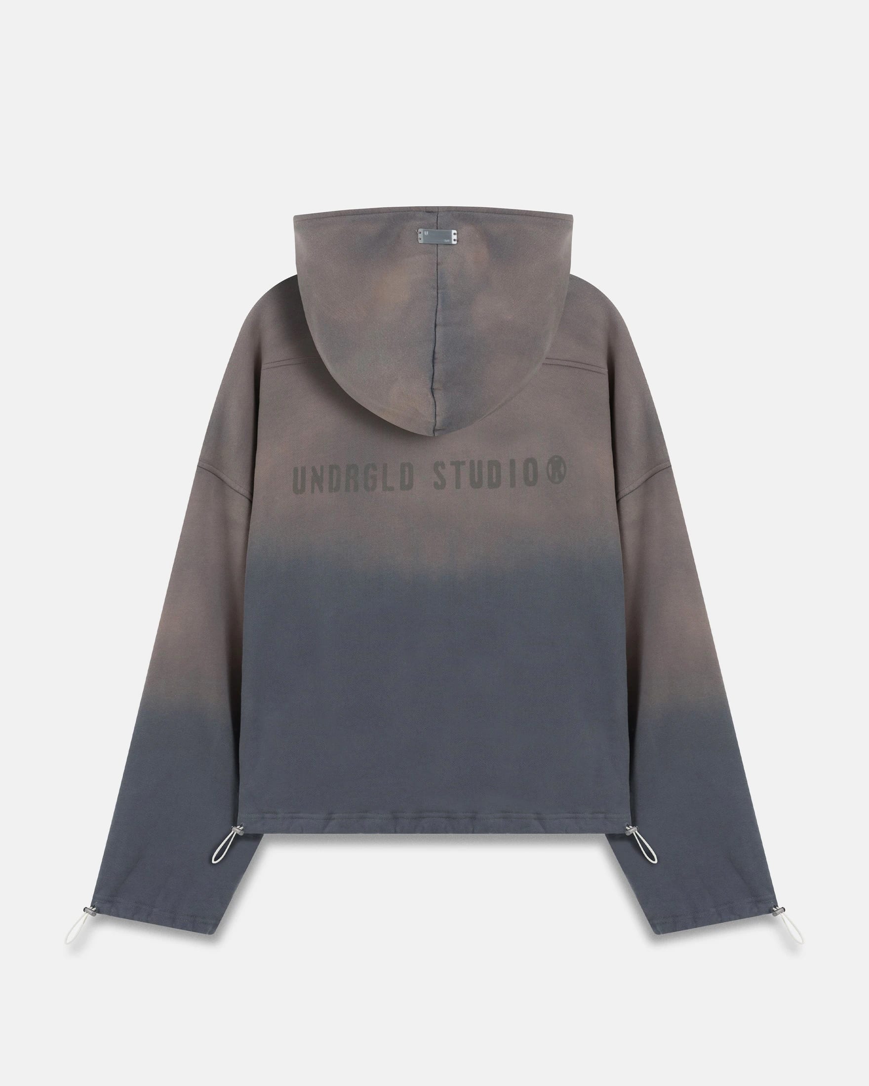 Spring Worn Logo Toggle Adjusted Hoodie Sandblast Gray - imagen 3