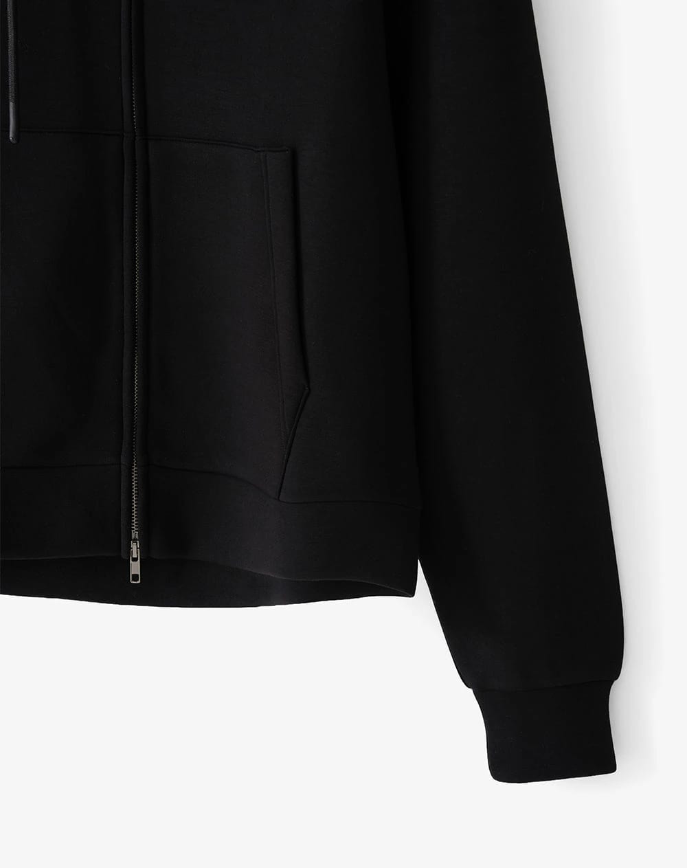 Buzo tipo hoodie negro unisex GEF | MORAT - imagen 10