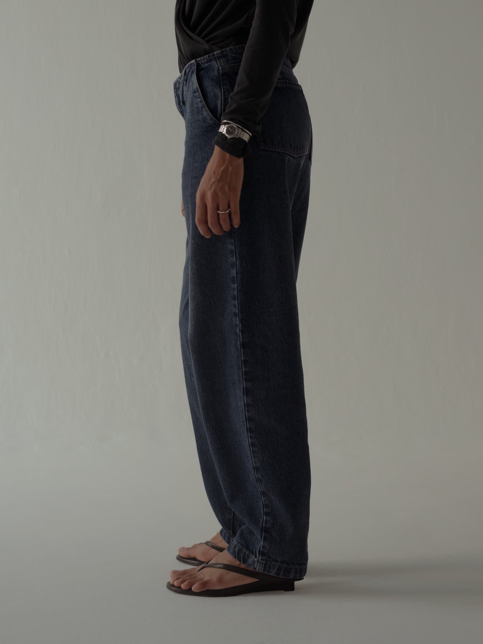 SARTORIAL BARREL JEAN - SPACE BLUE - imagen 3