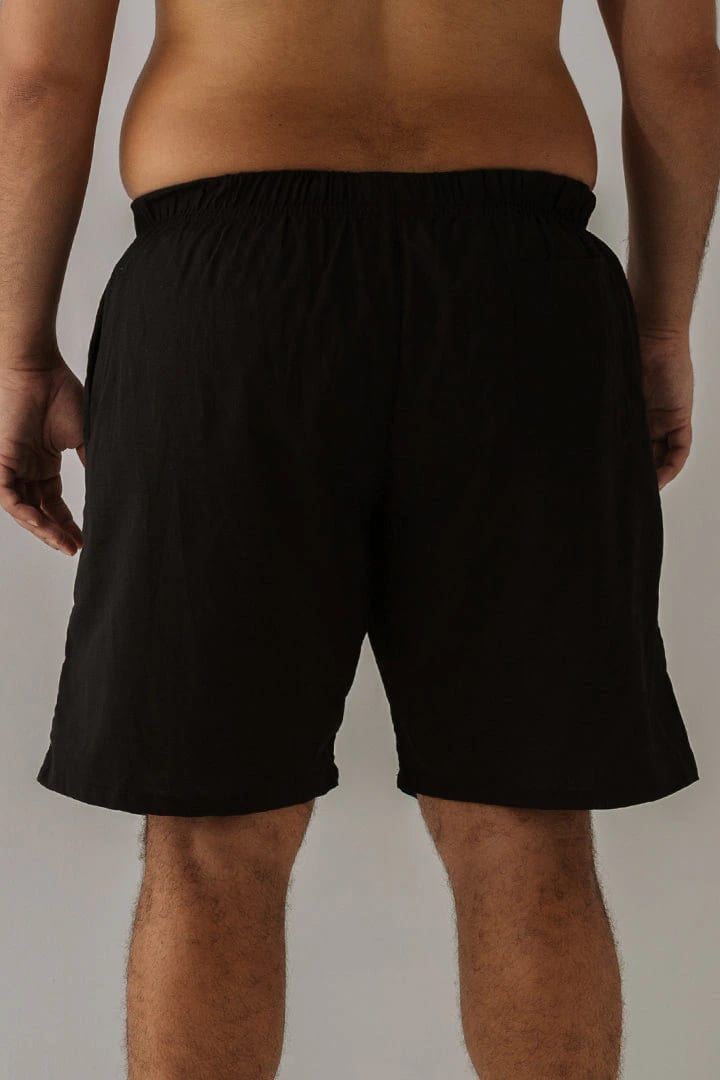 Short lino negro - imagen 7