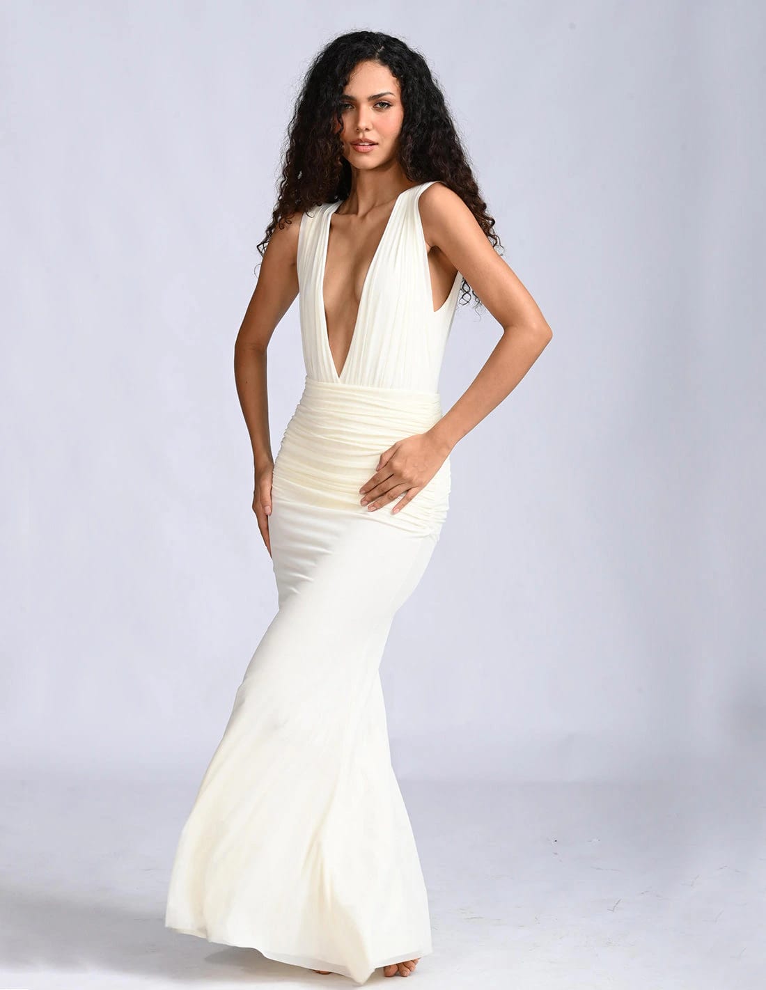 Vestido Naia Marfil - imagen 1