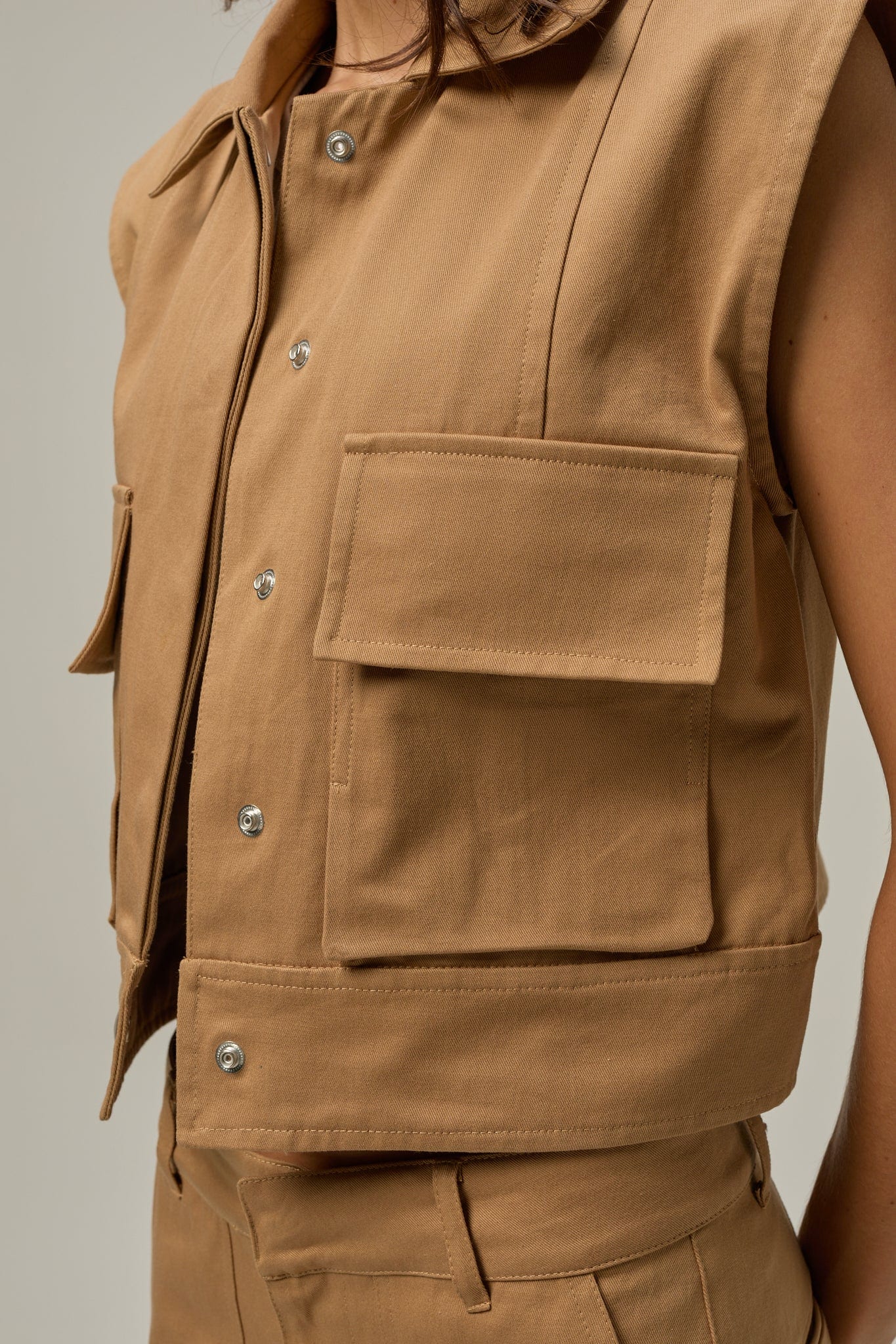Chaleco Irene | Khaki - imagen 7