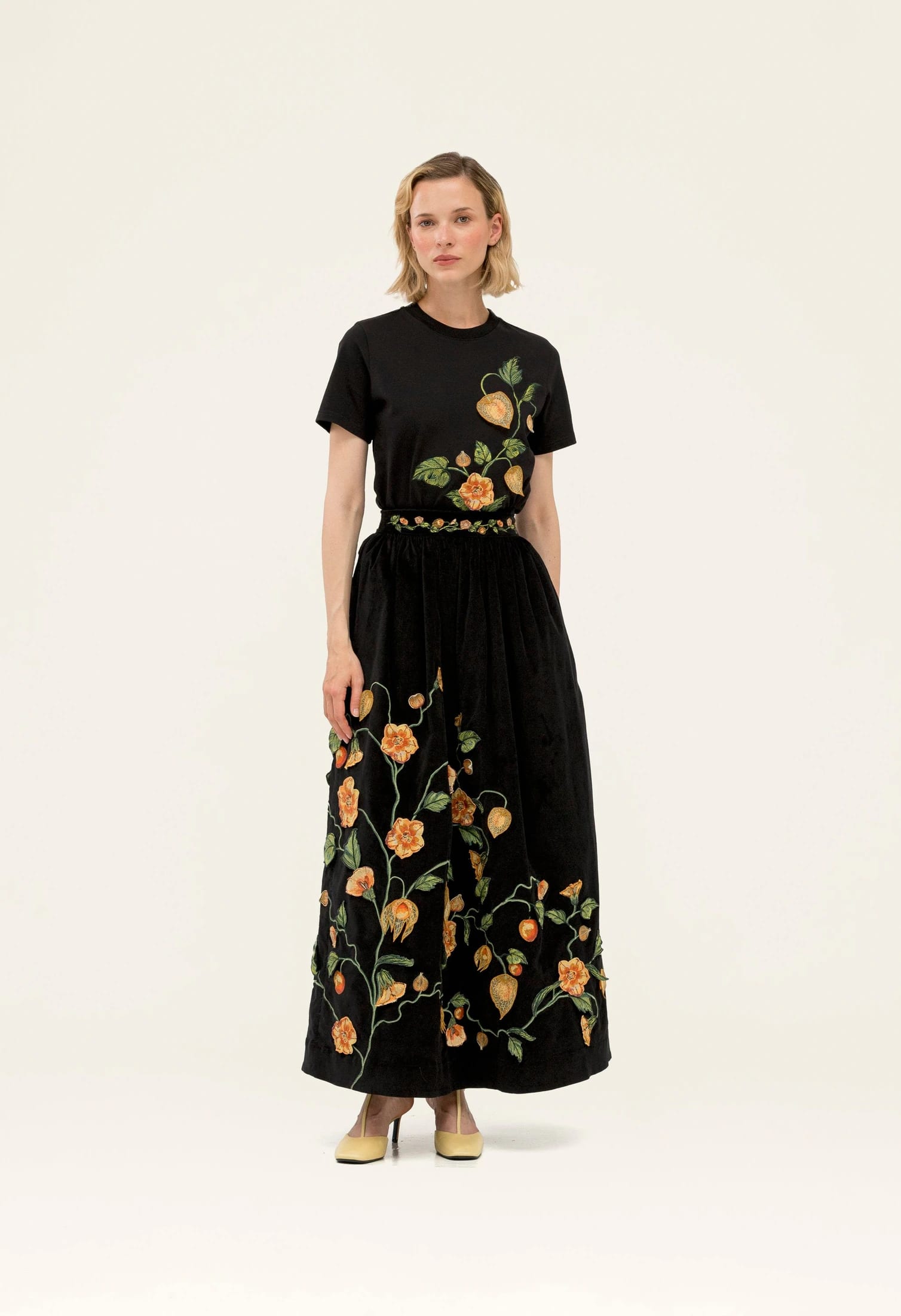 Tangelo Uchuva Maxi Skirt - imagen 3