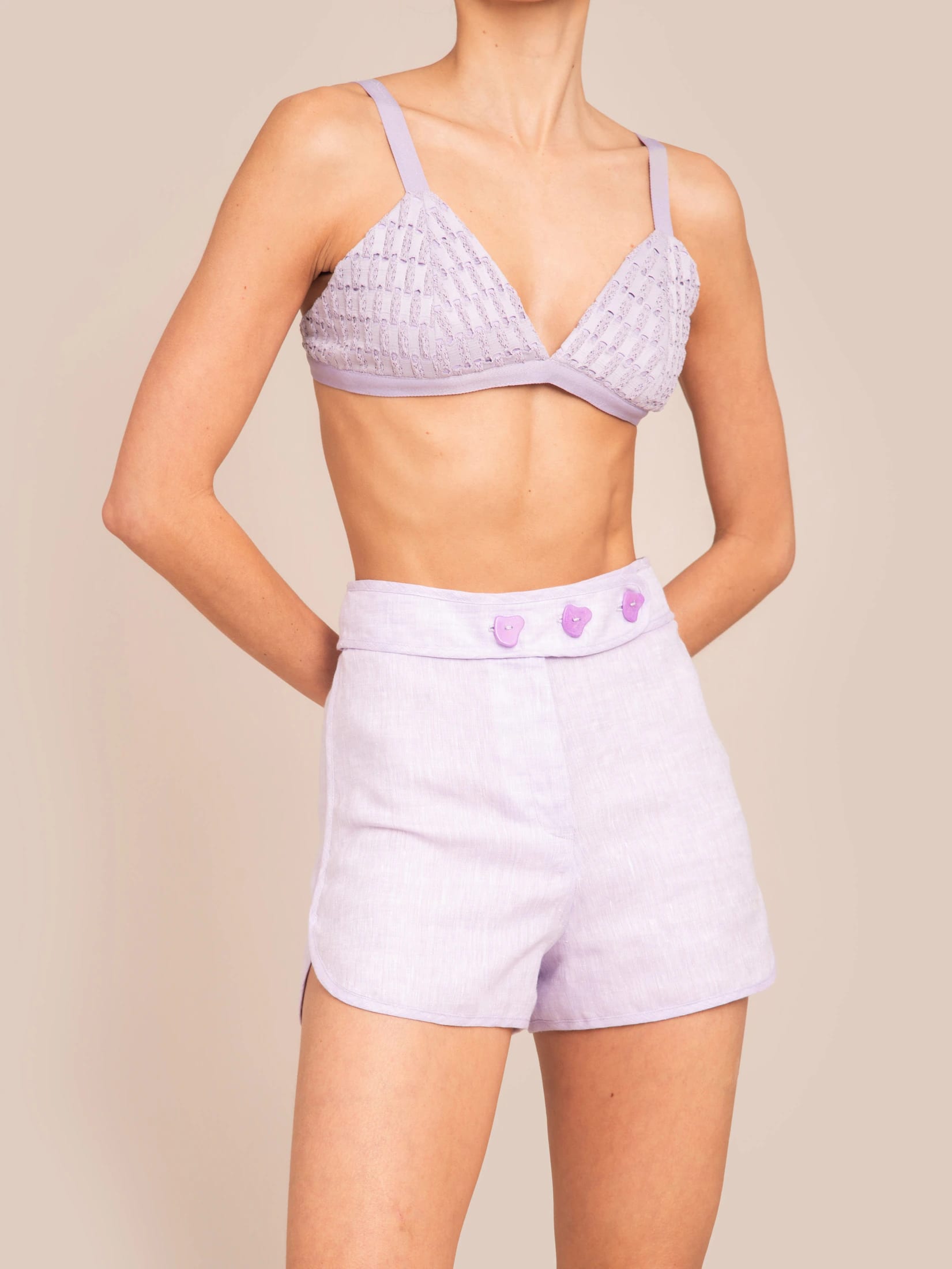 ROSANA SHORT LILAC - imagen 2