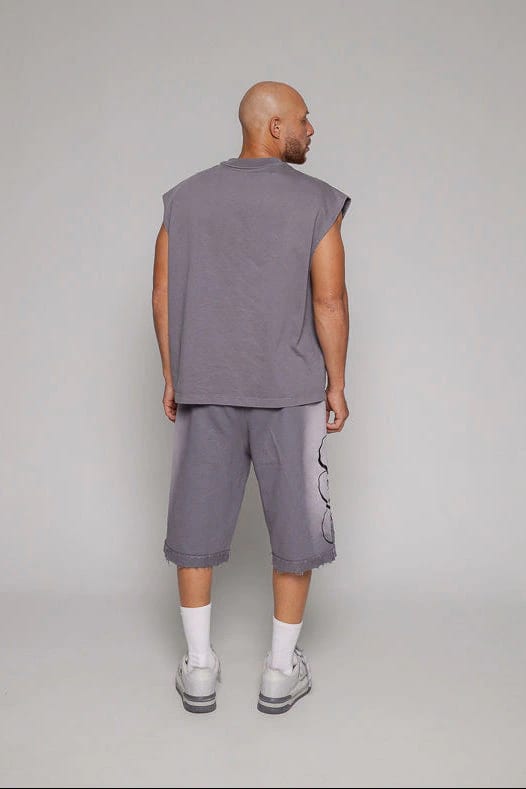 Bermuda/Jorts Remainder Sogno-Gris - imagen 5