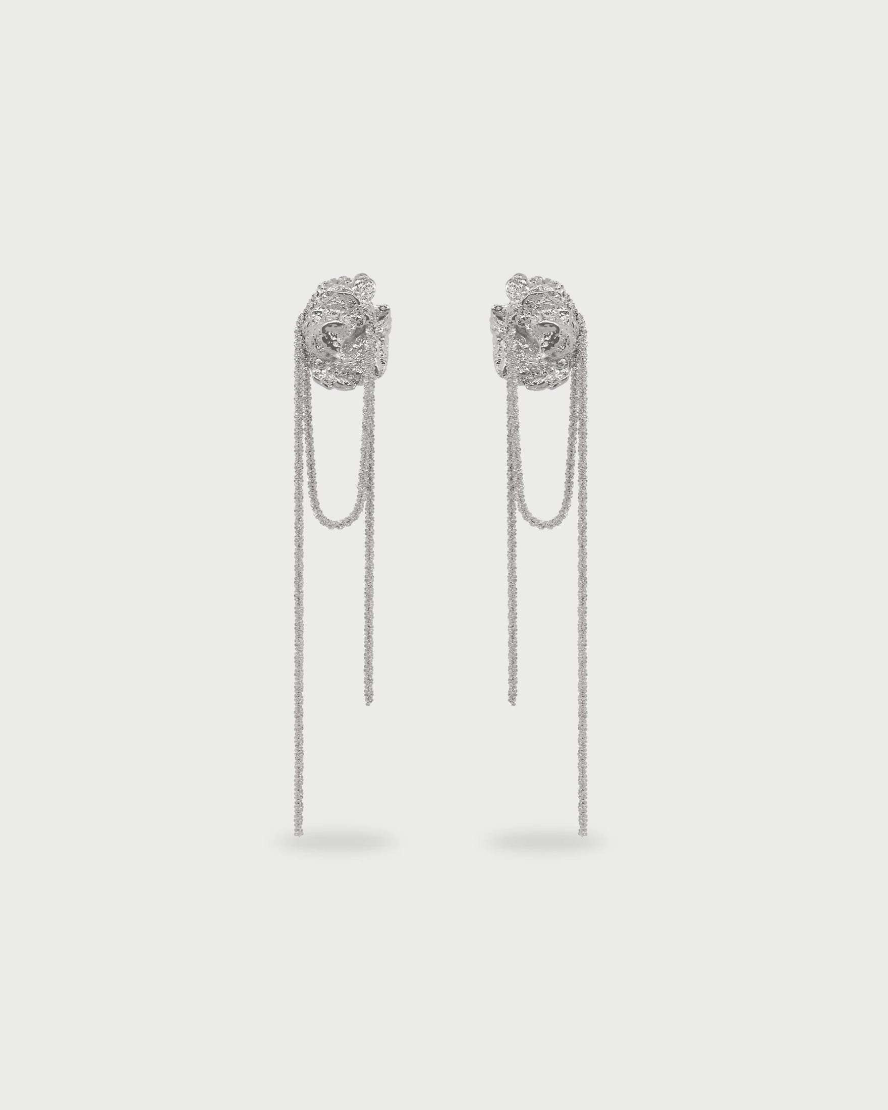 Aretes Largos Textura - imagen 3