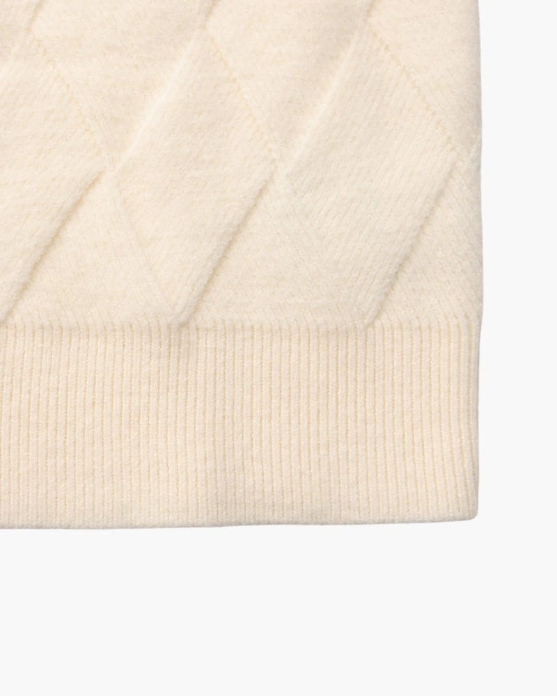 Diamond Knit Crewneck Sweater - imagen 6