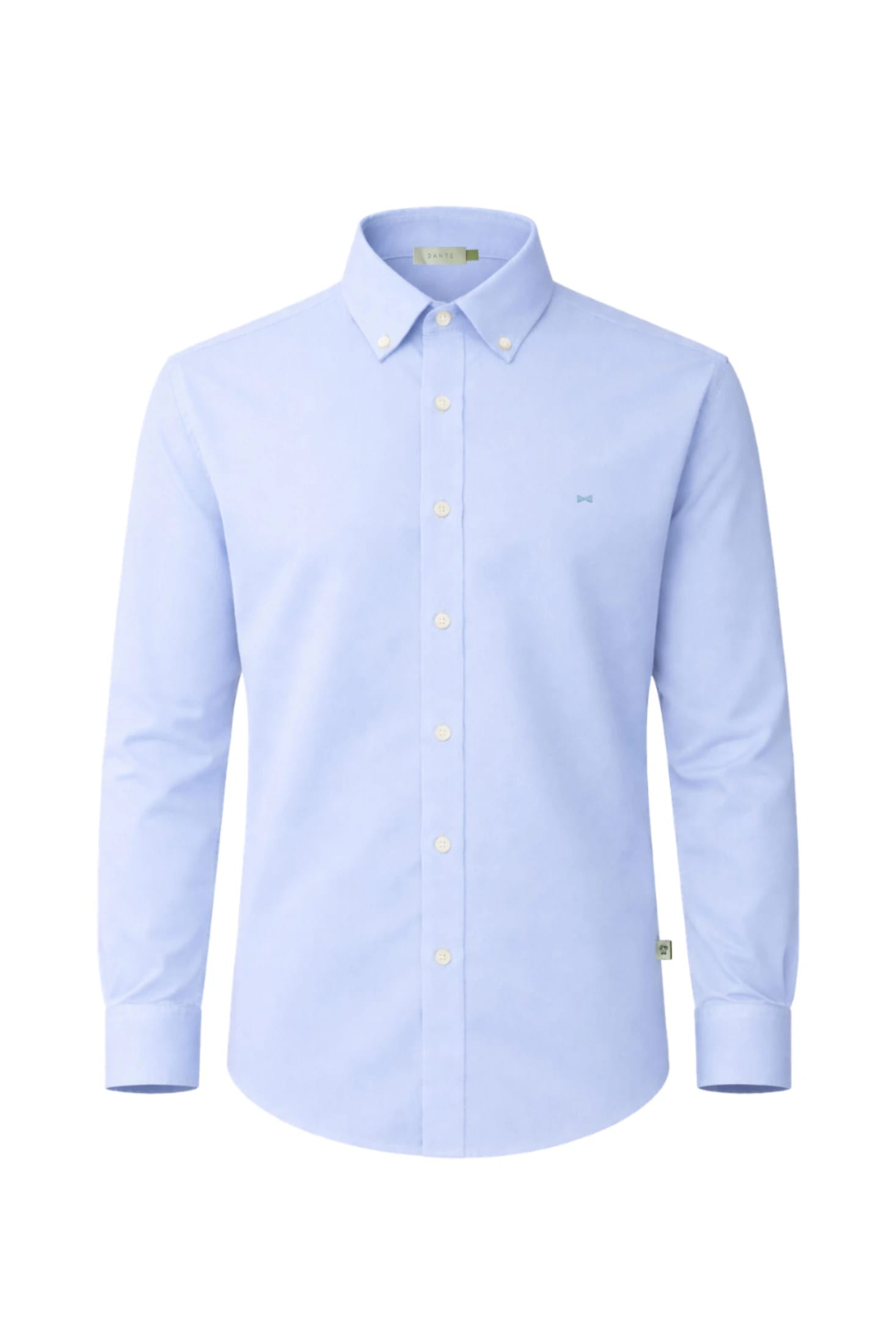 Camisa Antimanchas Oxford Han Blue Logo Contraste - imagen 6