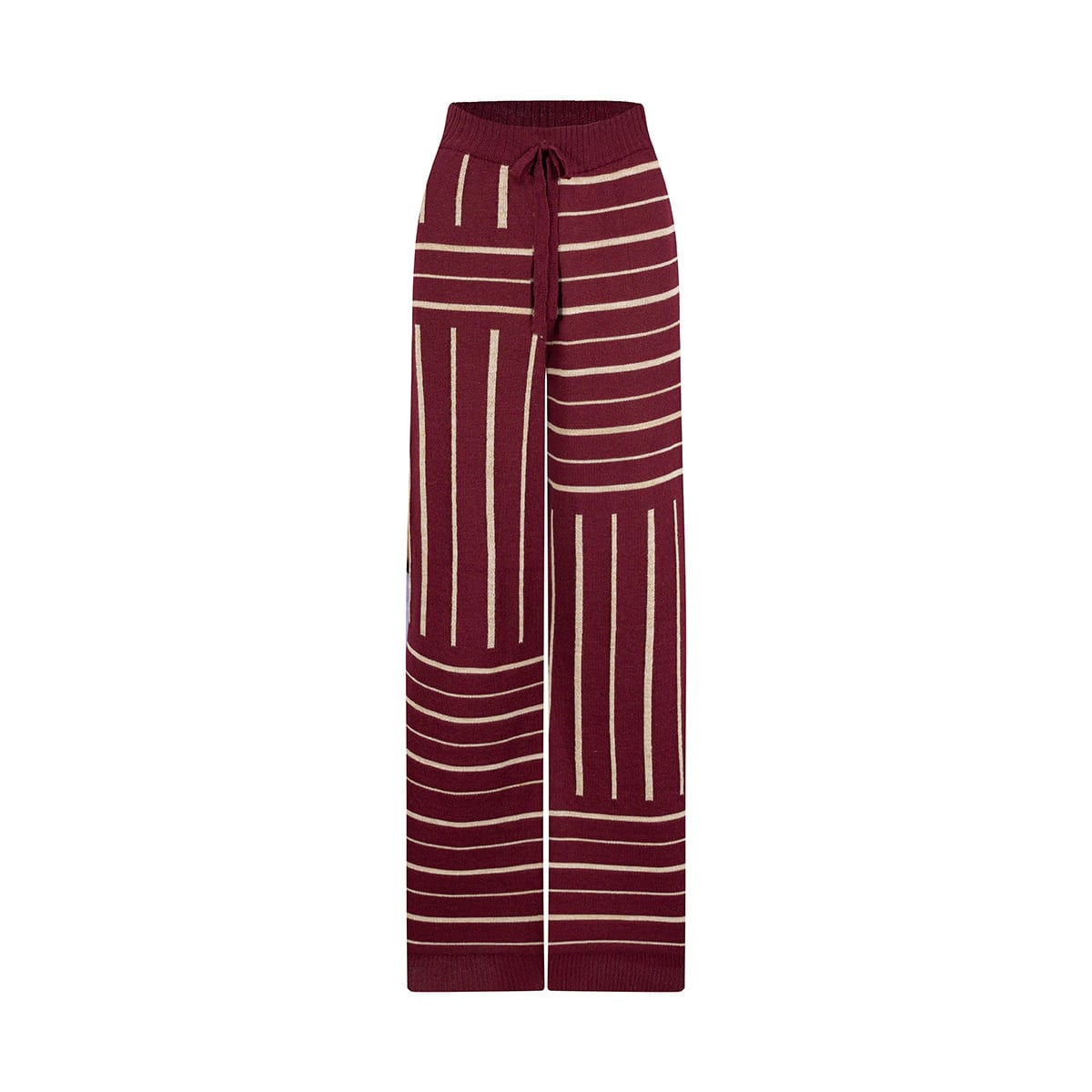 PANTALON NOBU BORGOÑA-DORADO - imagen 4
