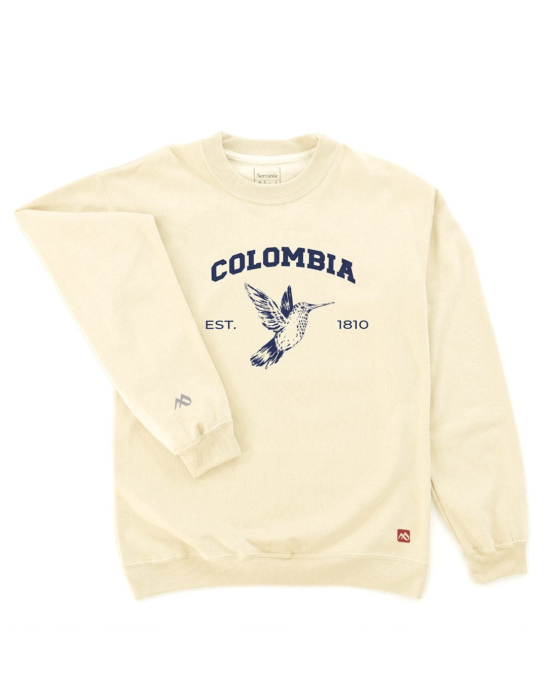 Buzo Unisex Colibrí Marfil - imagen 2