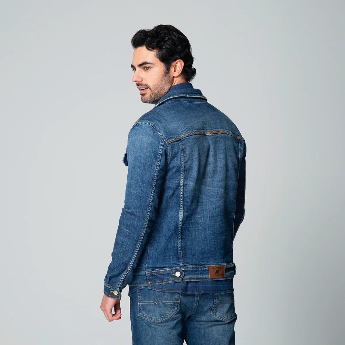 Chaqueta Denim Clasica Regular Italy - imagen 3