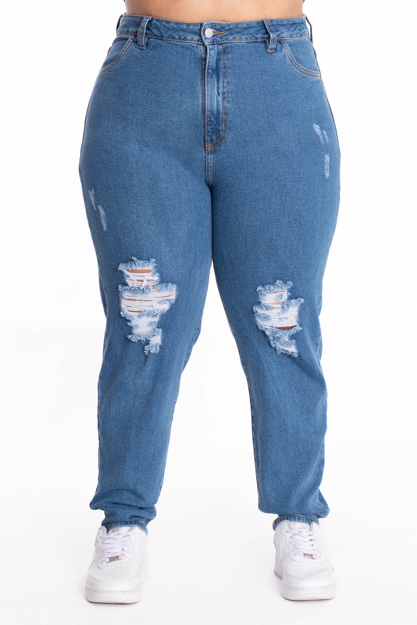 Jean Mom Azul Medio 403 - imagen 3