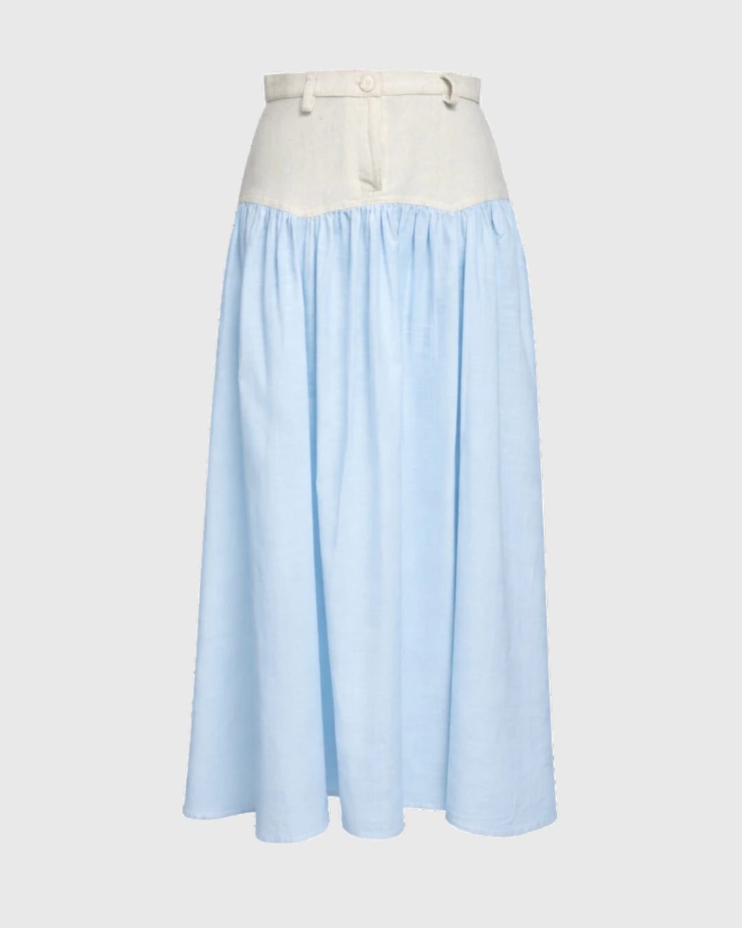 SAND STRIPE SKIRT (SKY) - imagen 1