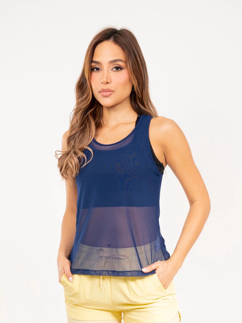 Blusa Deportiva En Malla - imagen 3