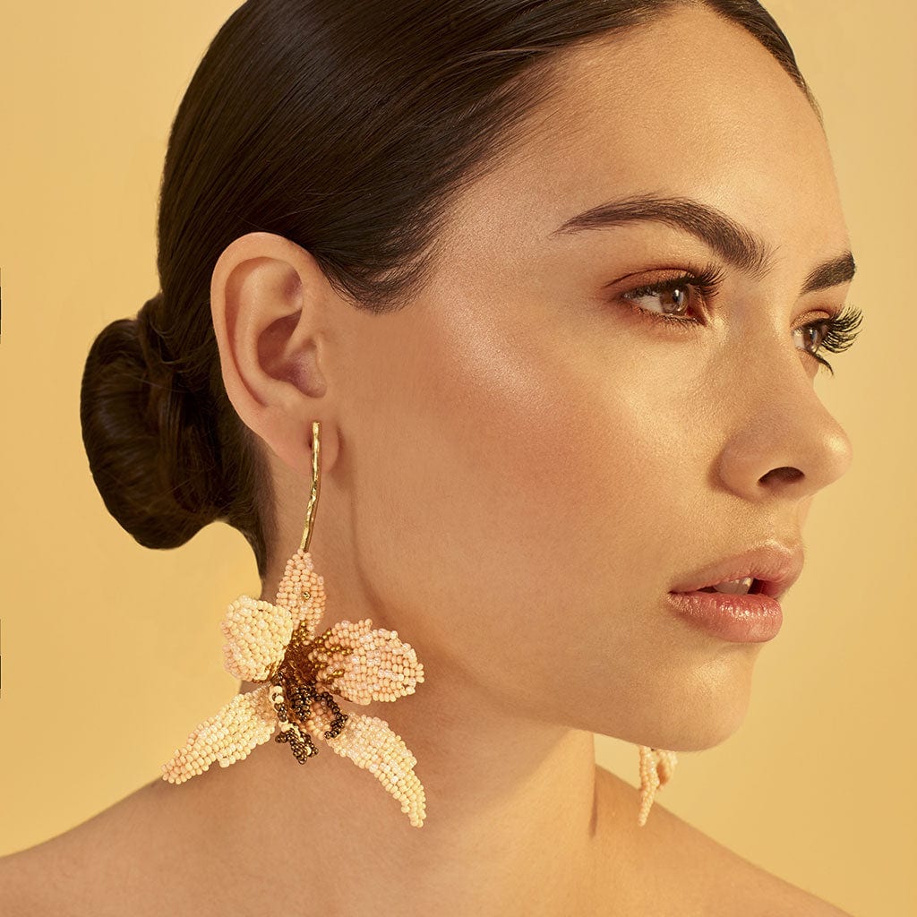 Orquídea Blush Pink Earring - imagen 3