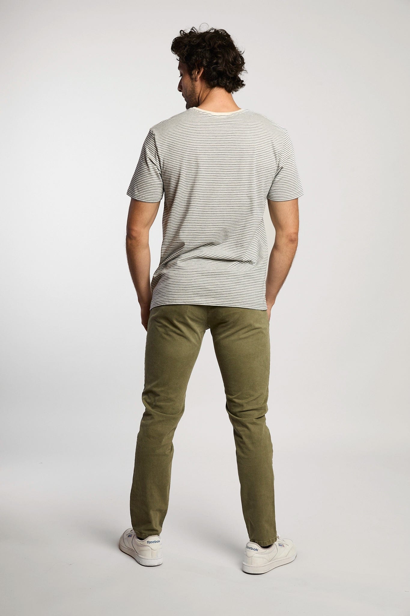 Camiseta Rayas Azul Oscuro - imagen 3