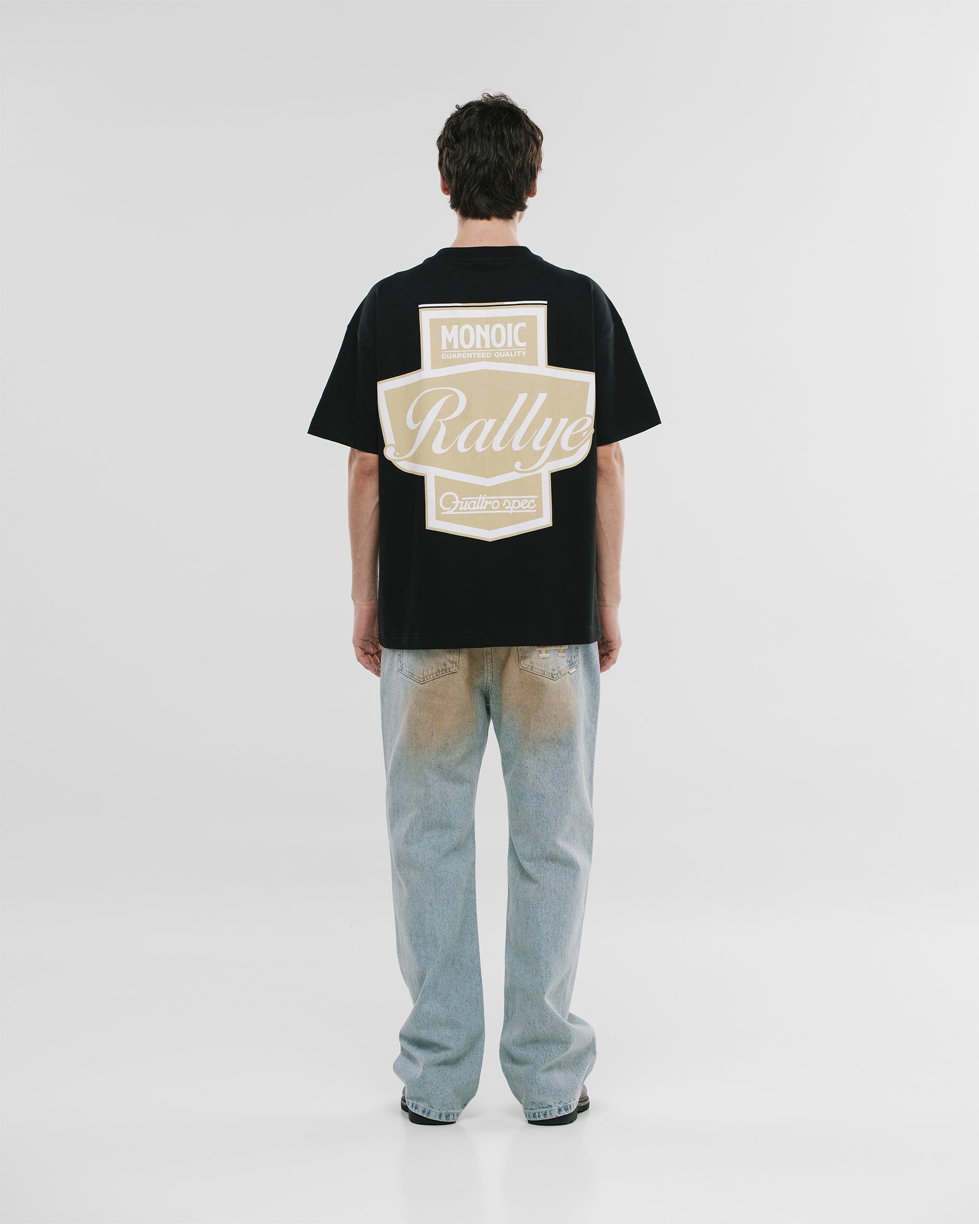 Camiseta Oversized Rallye - Negro Oscuro - imagen 2