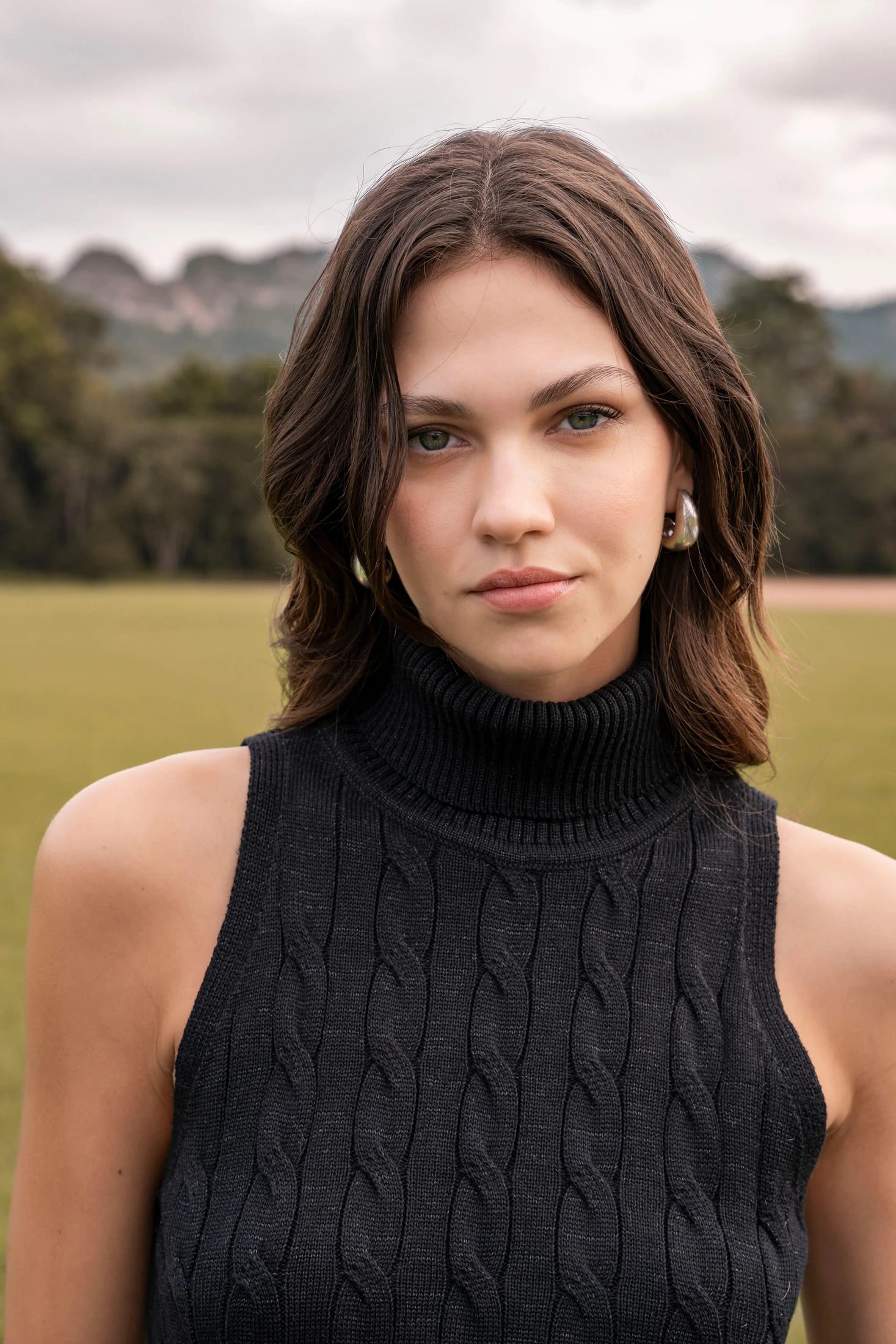 Top Aura Shine Mujer Negro - imagen 8