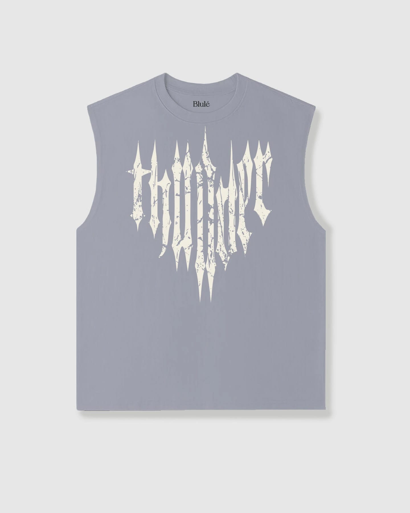 Oversized Sleeveless Thunder Grey - imagen 1