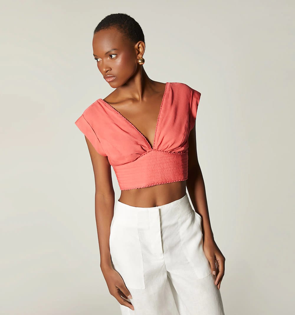 Blusa amarre en espalda - imagen 3