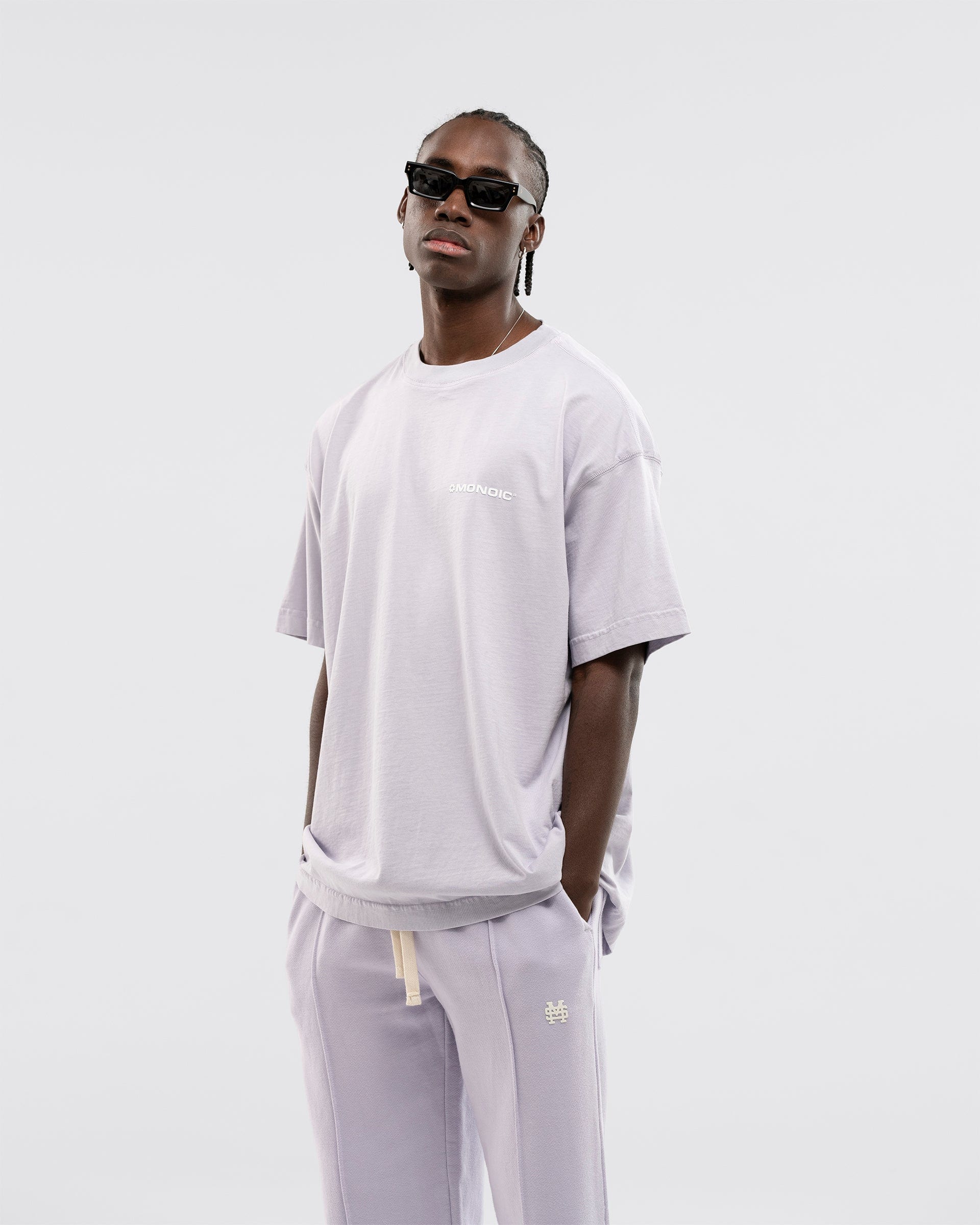 Camiseta Oversized Básica V2 - Lila - imagen 2