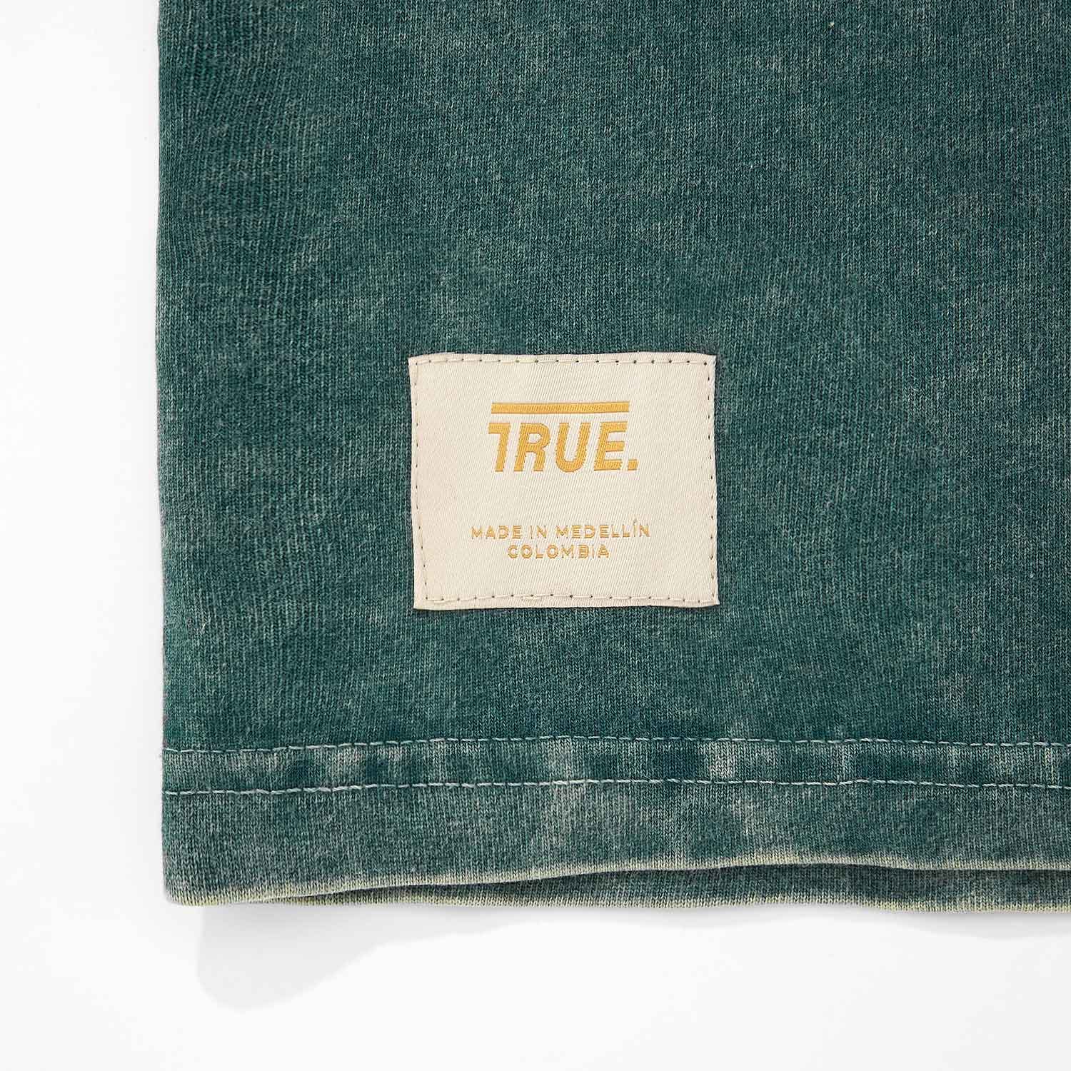 Oversized Washed T- Shirt - Pine Green - imagen 5