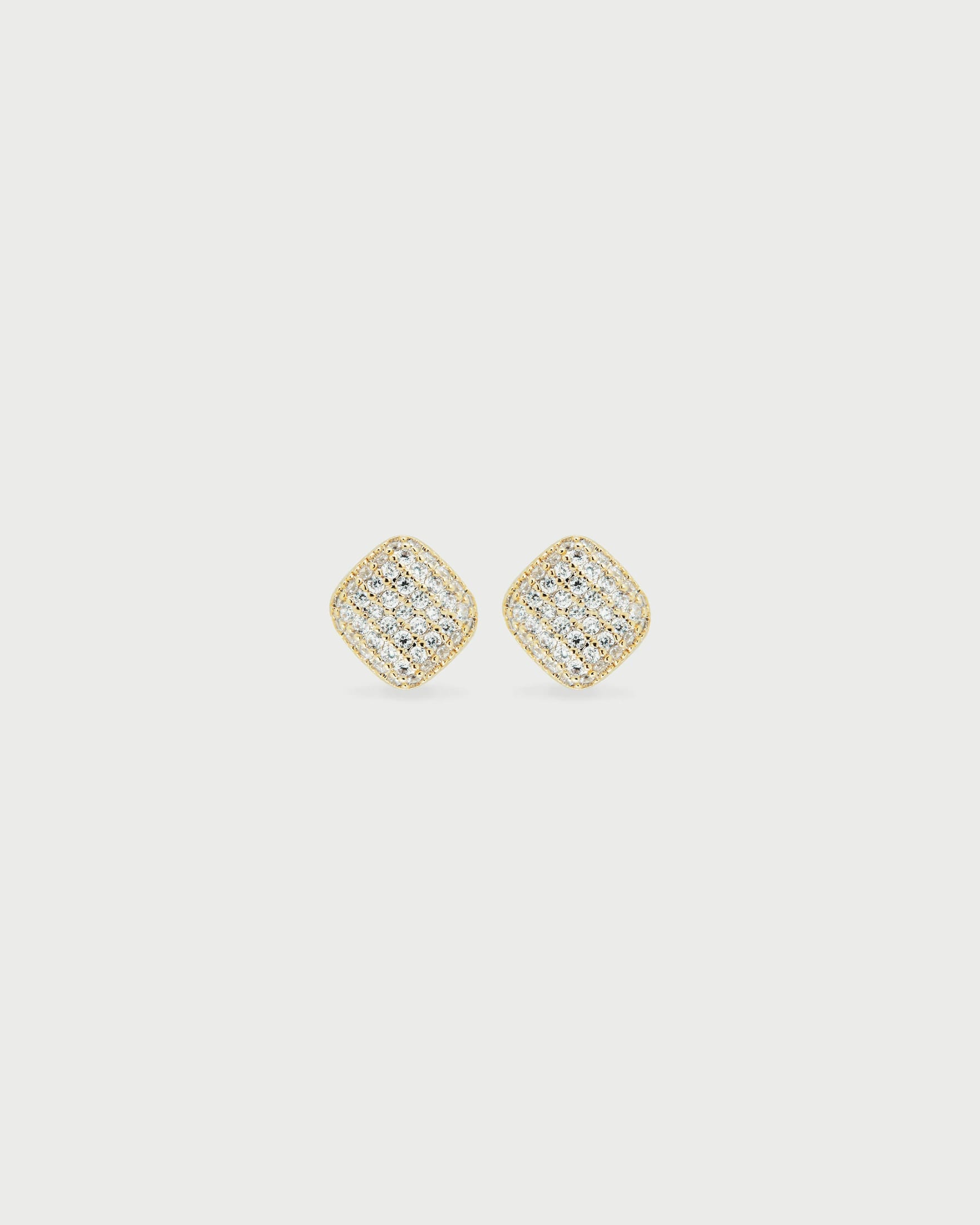 Aretes Rombo Pavé - imagen 1
