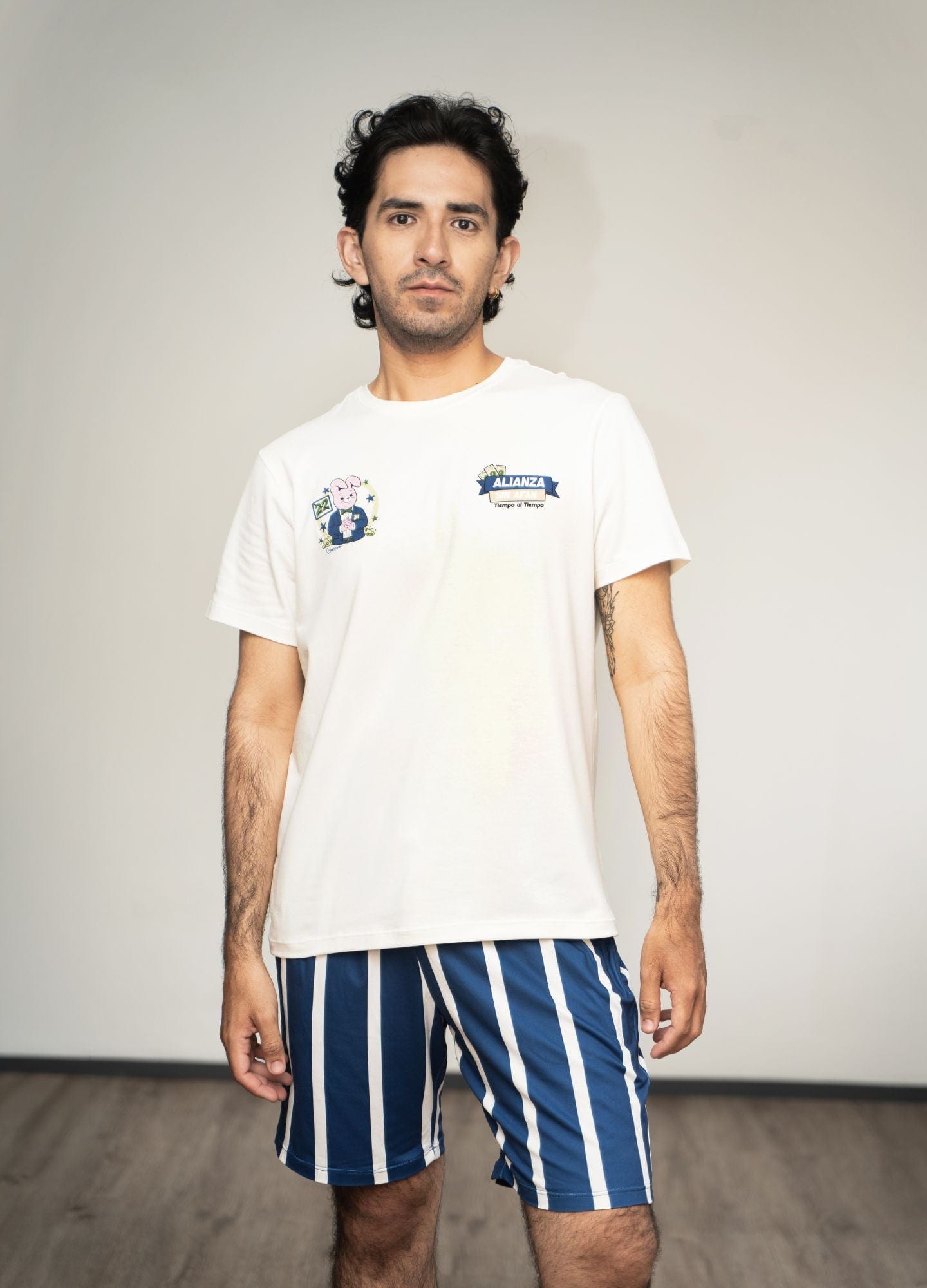 Conjunto Short Alianza sin Afán - Azul - imagen 1